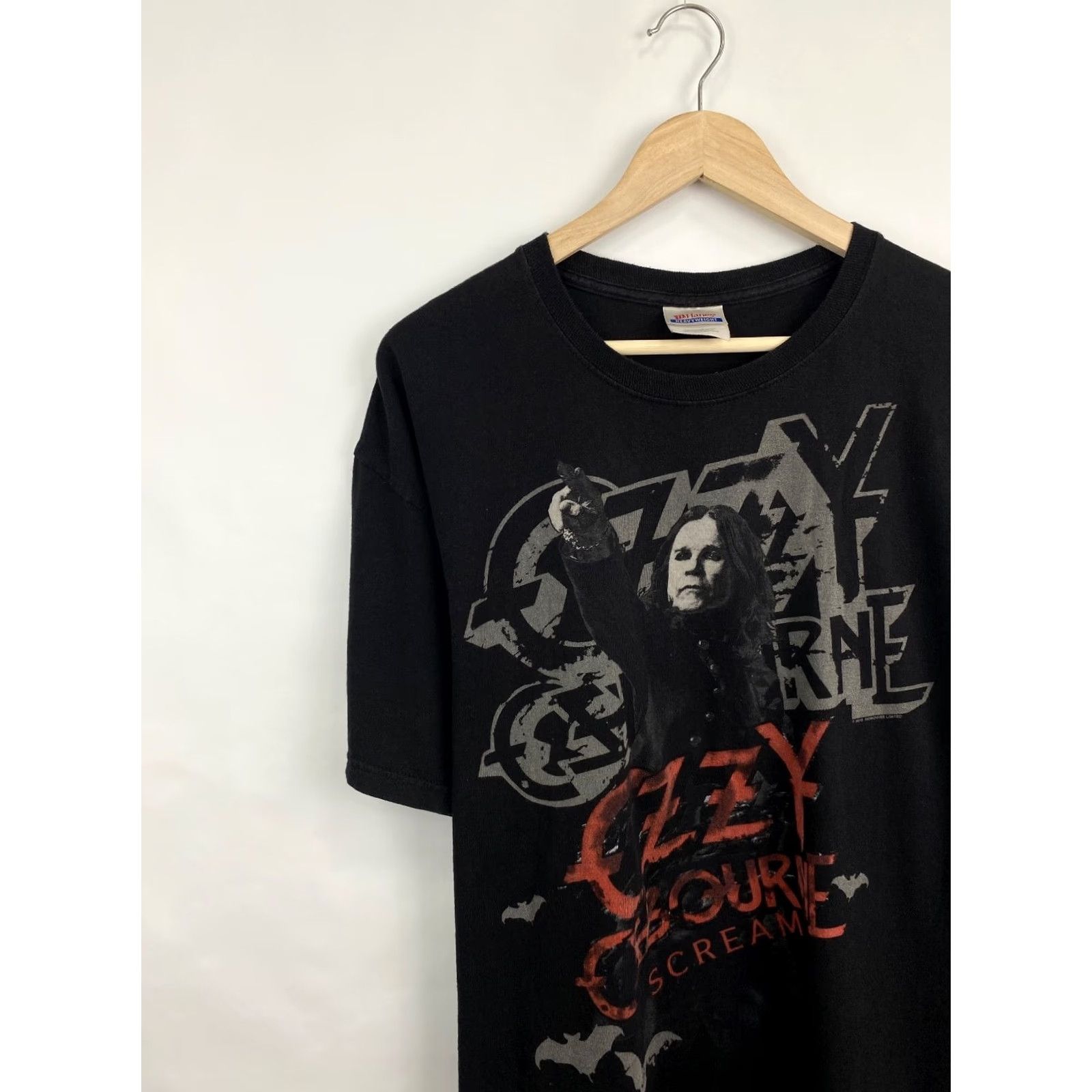 Hanes VINTAGE Ozzy Osborne Scream T-Shirt XL Black Mens Retro 2010 Y2K Rare Hanes T-Shirt Size US XL / EU 56 / 4 - 3 Thumbnail