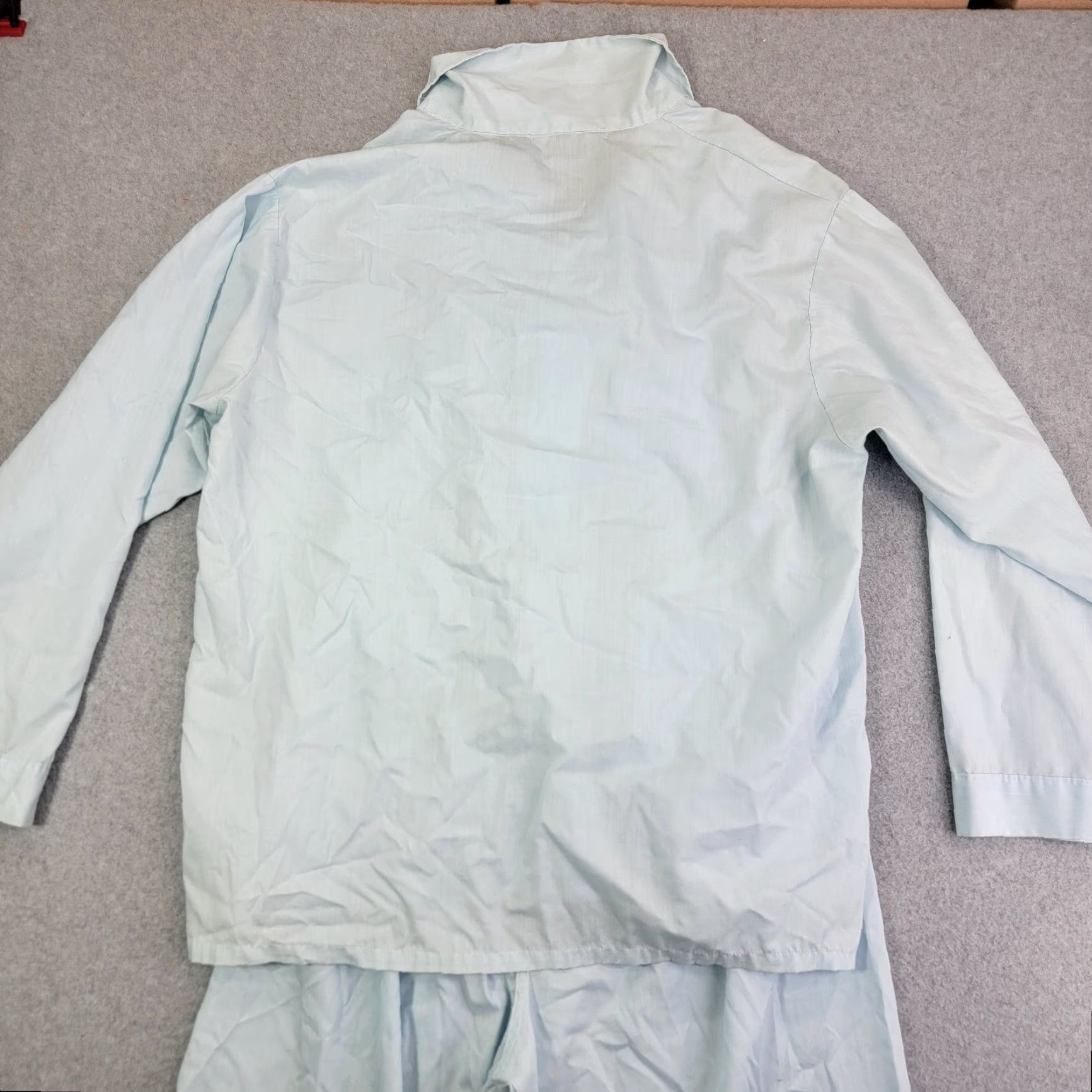 Vintage VINTAGE JC Penney Pajama Set Shirt 70s 80s Blue Large Men Sleepwear Pajamas JCP Adult L Size US L / EU 52-54 / 3 - 7 Thumbnail