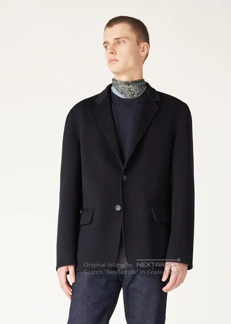 Loro Piana Loro Piana Cashmere fleece single-breasted jacket Size US M / EU 48-50 / 2 - 8 Thumbnail