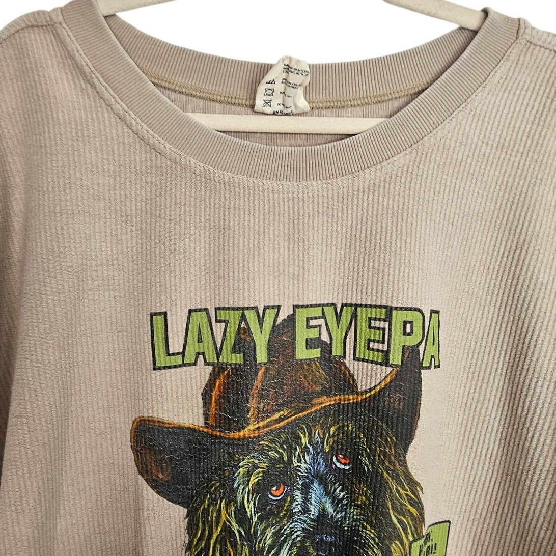 Lone Flag Lone Rock Lariat Lodge Brewing Co Mens Sweater Sz XL Graphic Size US XL / EU 56 / 4 - 2 Thumbnail