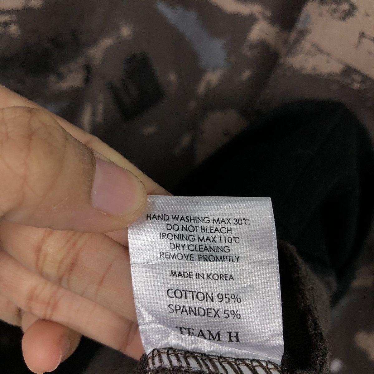 Japanese Brand 📌Streetwear Sweatshirt Keunsagi Camouflage Big Logo Design Size US M / EU 48-50 / 2 - 18 Thumbnail