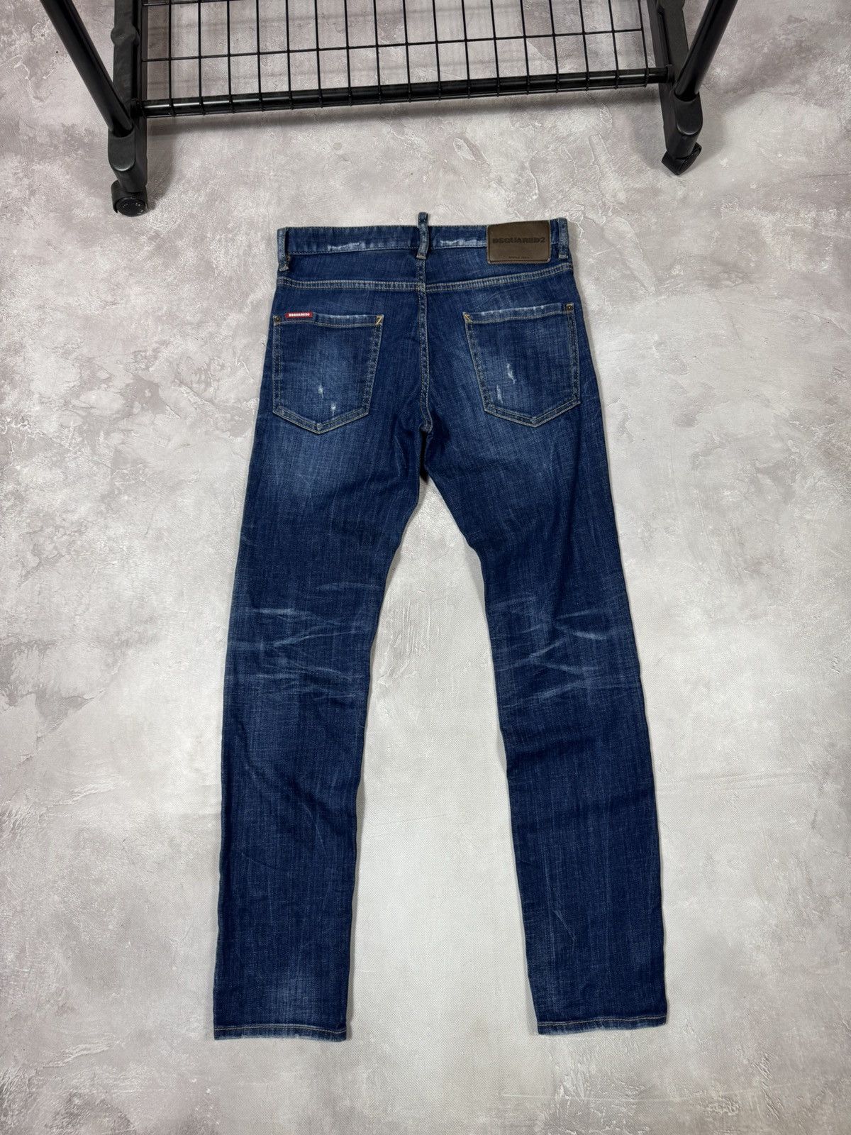 Dsquared2 Dsquared2 Distressed Style Men's Skini Jeans Size US 31 - 1 Thumbnail
