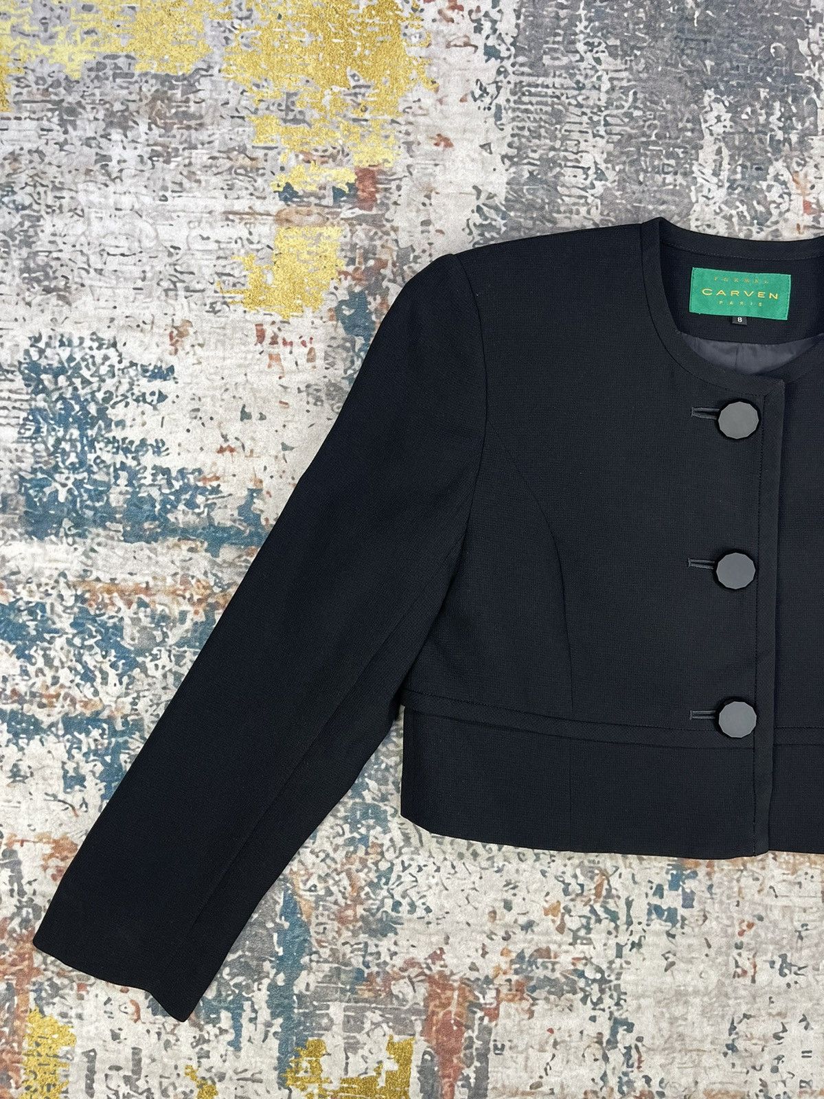 Carven Carven Paris Crop Top Long Sleeve Short Jacket Size M / US 6-8 / IT 42-44 - 3 Thumbnail