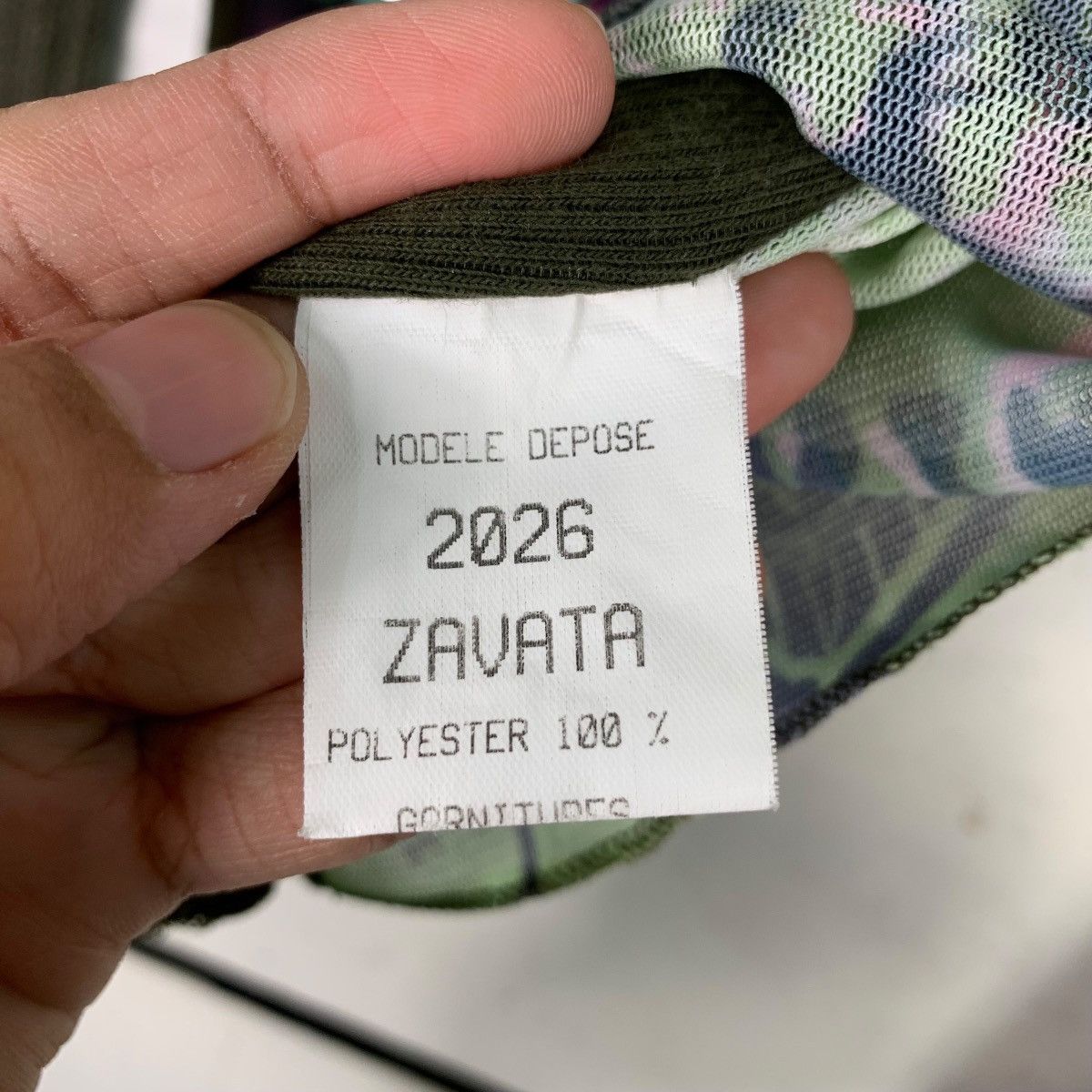 Vintage DEUX MILLE VINGT SIX 2026 Zavata Fullprint Sweater #0555-C26 Size US M / EU 48-50 / 2 - 12 Thumbnail