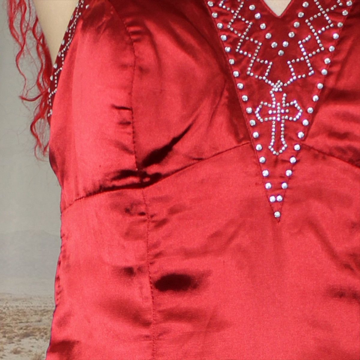 Other 🦋RED BUTTERFLY MAXI DRESS🦋 Size L / US 10 / IT 46 - 4 Thumbnail