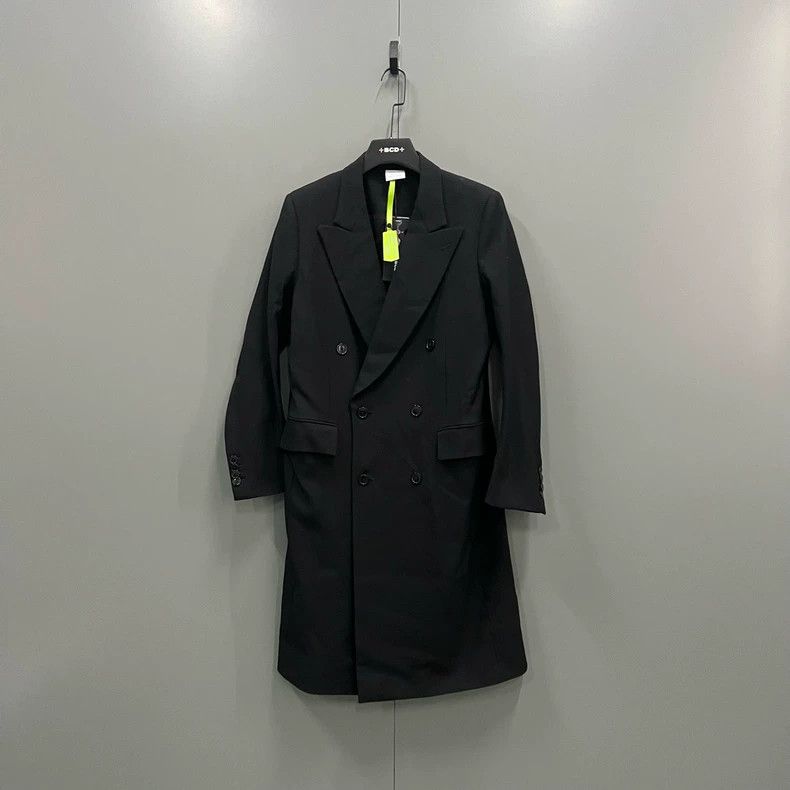 Vetements Vetements Black Double-Breasted Coat - dmc Size US S / EU 44-46 / 1 - 1 Thumbnail