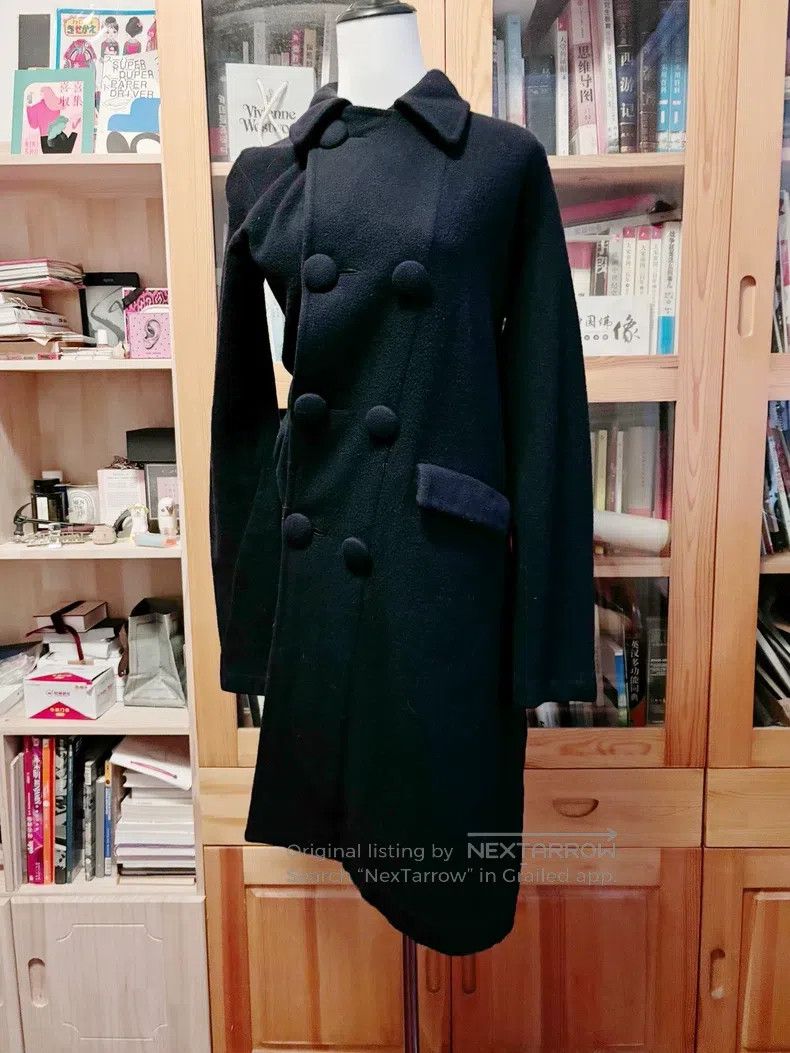 Comme des Garcons Comme Des Garcons Twisted Tailored Overcoat Size S / US 4 / IT 40 - 1 Thumbnail