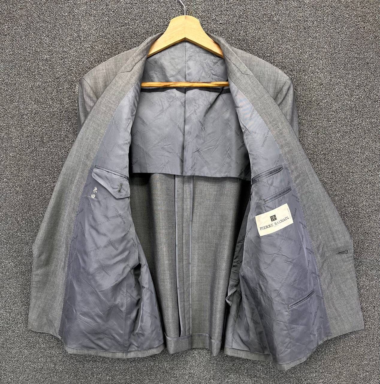 Balmain × Pierre Balmain × Vintage Vintage Pierre Balmain Luxury Wool Blazer Coat Jacket Size US M / EU 48-50 / 2 - 5 Thumbnail