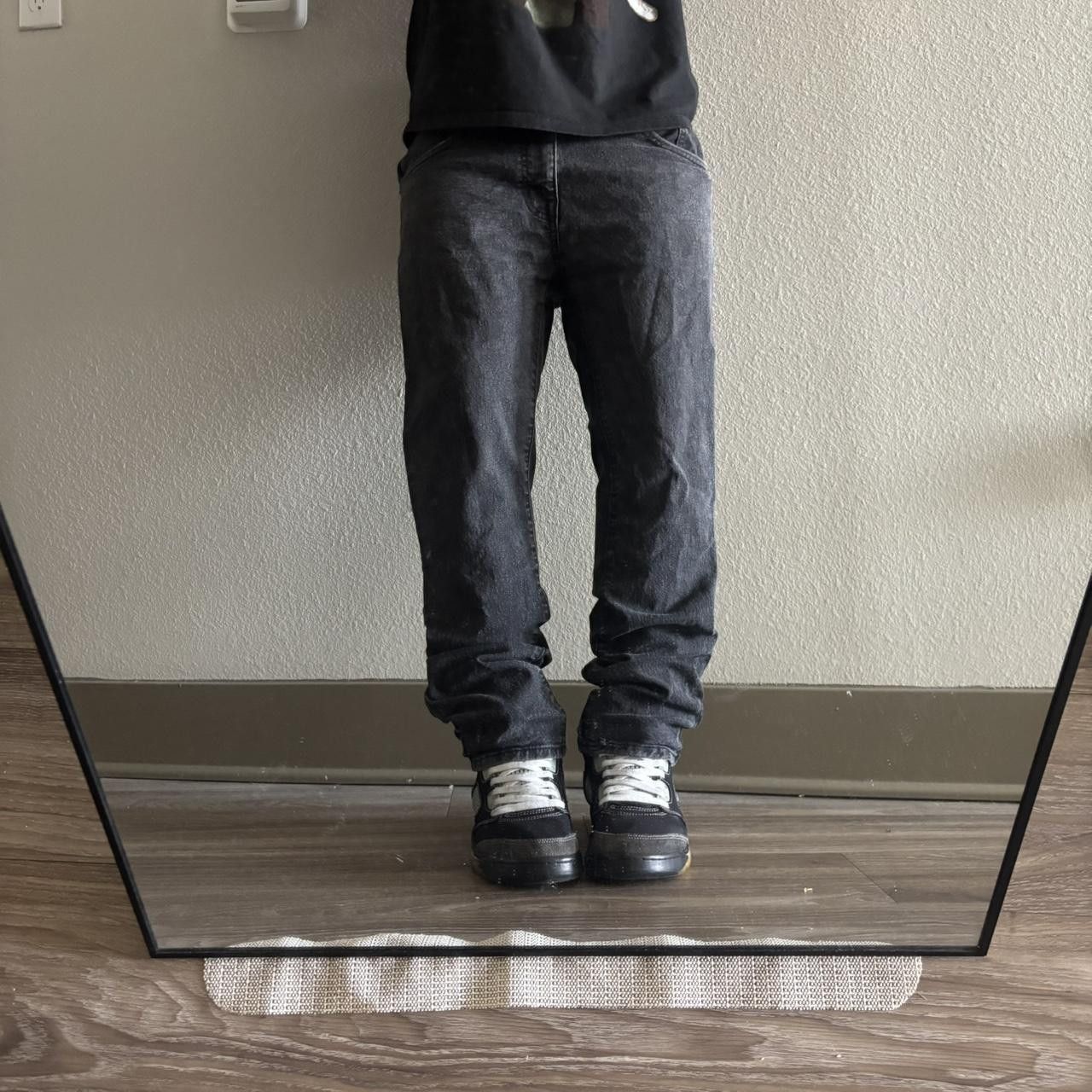 Vintage Crazy Vintage Y2K/2000s Grunge Black Skinny Denim Jeans! 32x30 Size US 32 / EU 48 - 1 Thumbnail