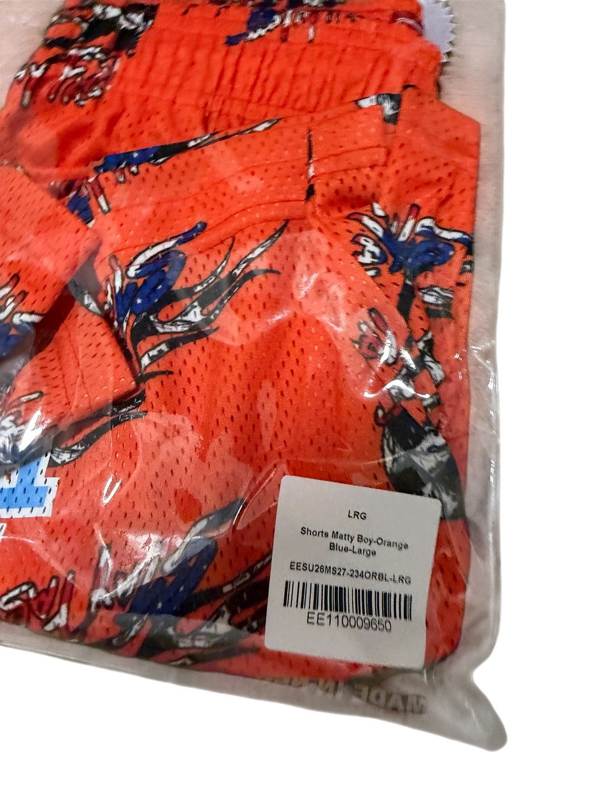 Matty Boy Eric Emanuel x Matty Boy Orange Core Shorts Size Larg Size US 34 / EU 50 - 7 Thumbnail
