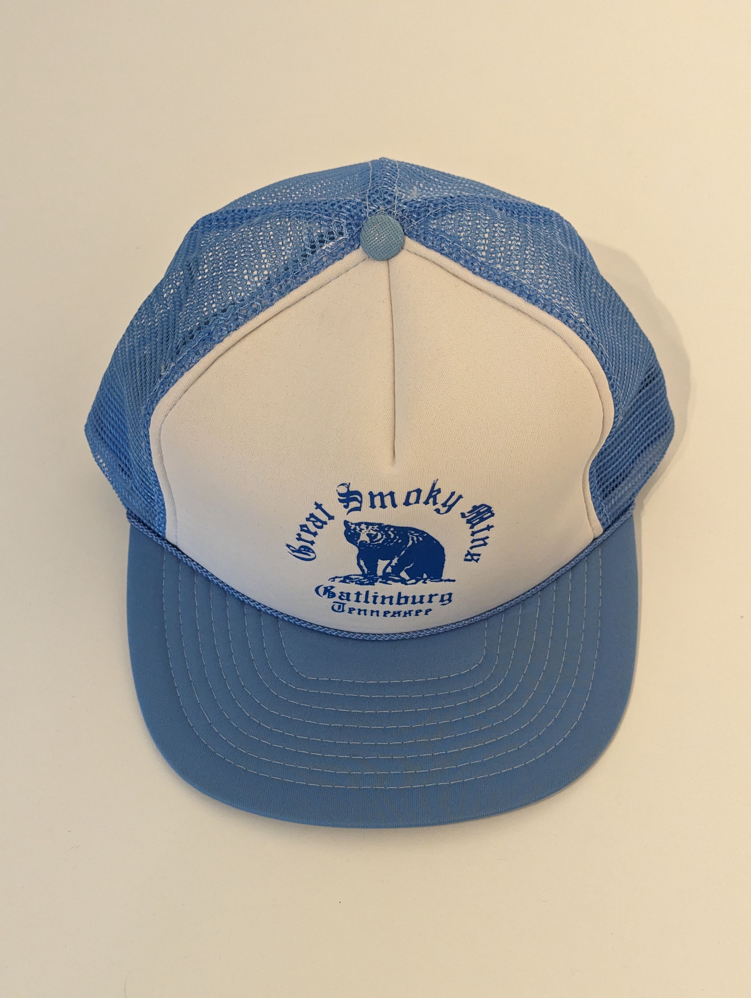 Vintage Vintage Great Smoky Mountains Galtinburg Tenn Strapback Hat Size ONE SIZE - 2 Thumbnail