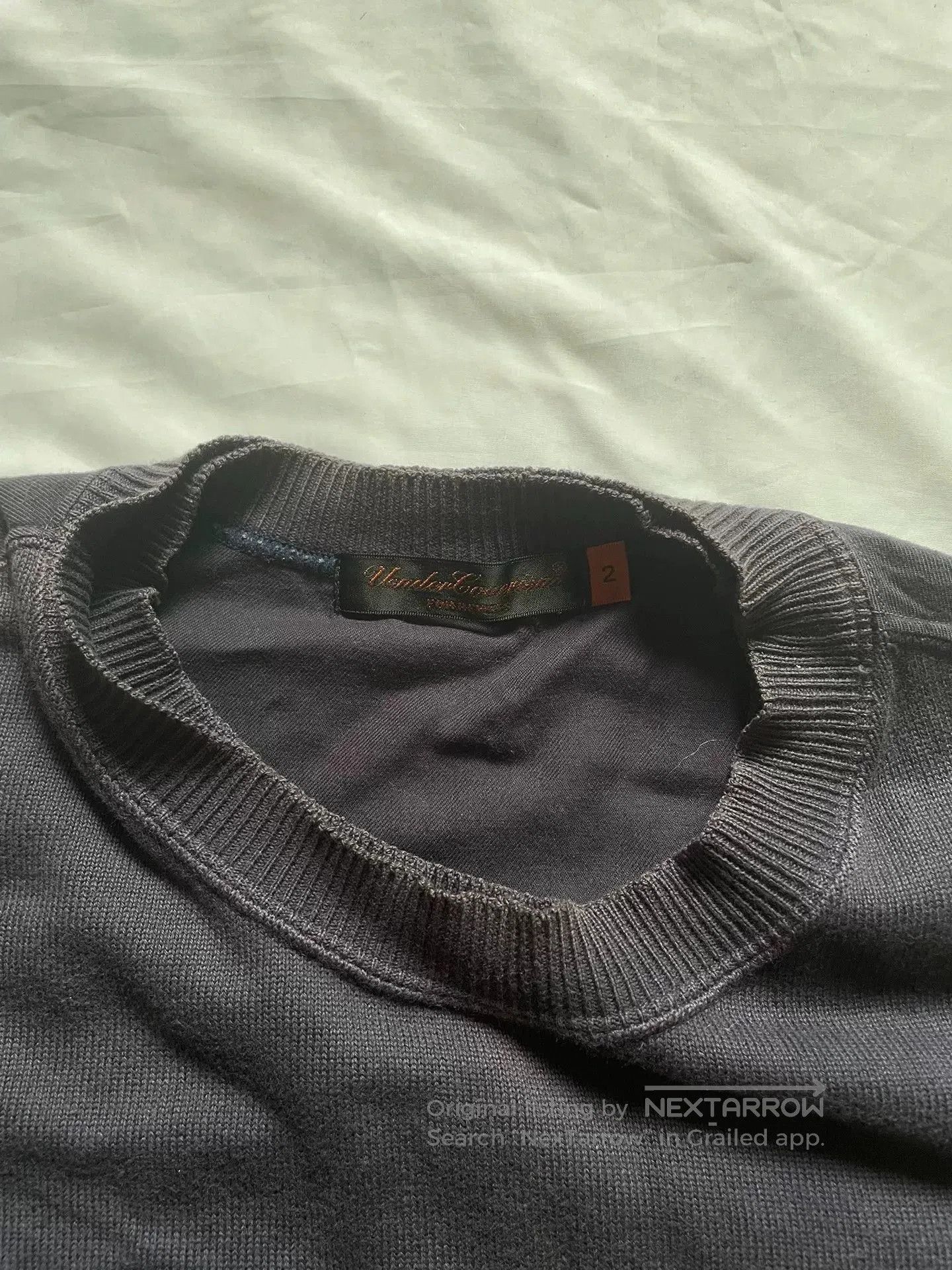 Undercover stylish black sweatshirt with skull print. Size US M / EU 48-50 / 2 - 3 Thumbnail
