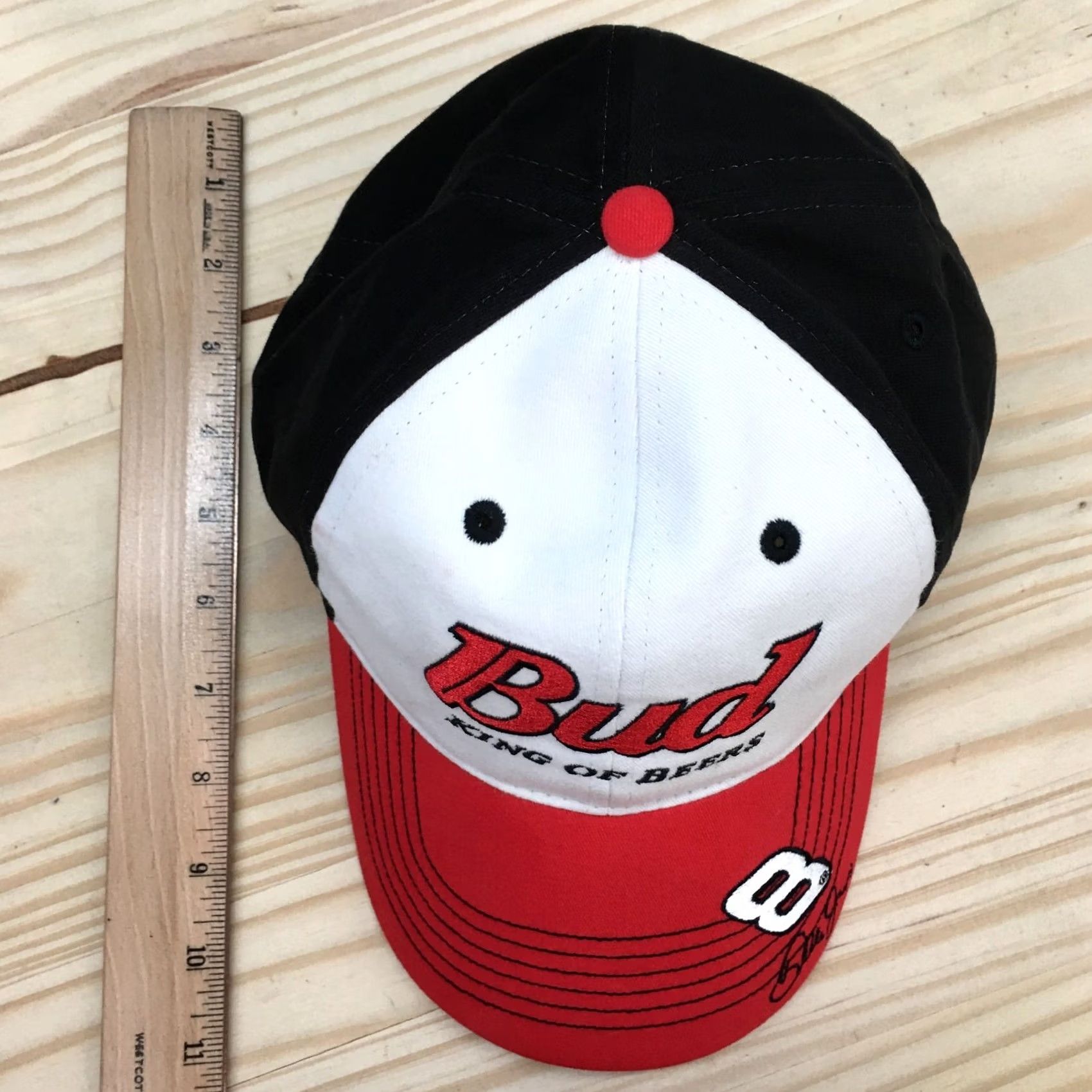 Chase Authentics Bud King of Beers Baseball Cap Hat Mens One Size Multi Adjustable Embroidered Size ONE SIZE - 3 Thumbnail