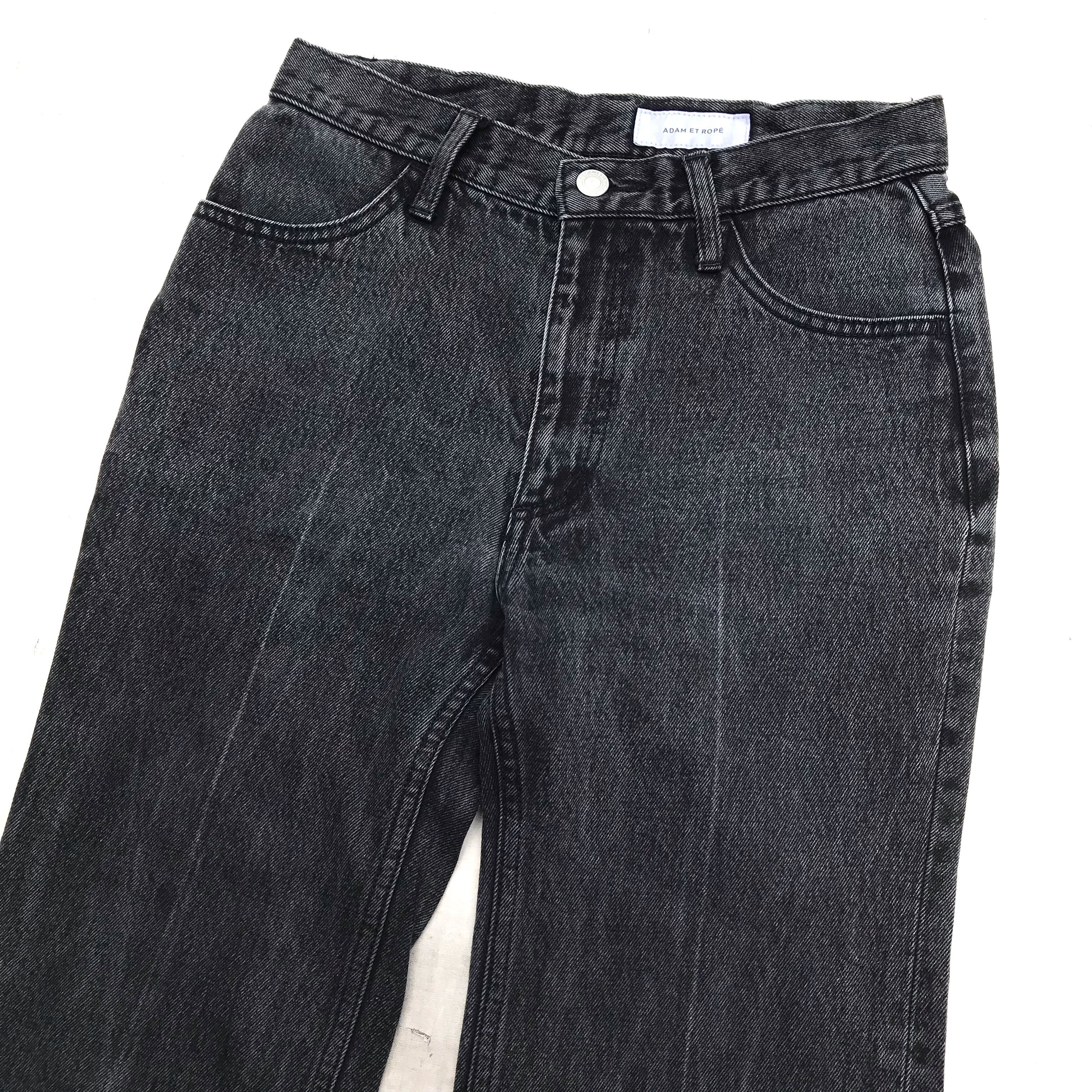 ADAM ET ROPE Adam Et Rope Straight Black Acid wash Jeans pants size 34 Size US 34 / EU 50 - 15 Thumbnail