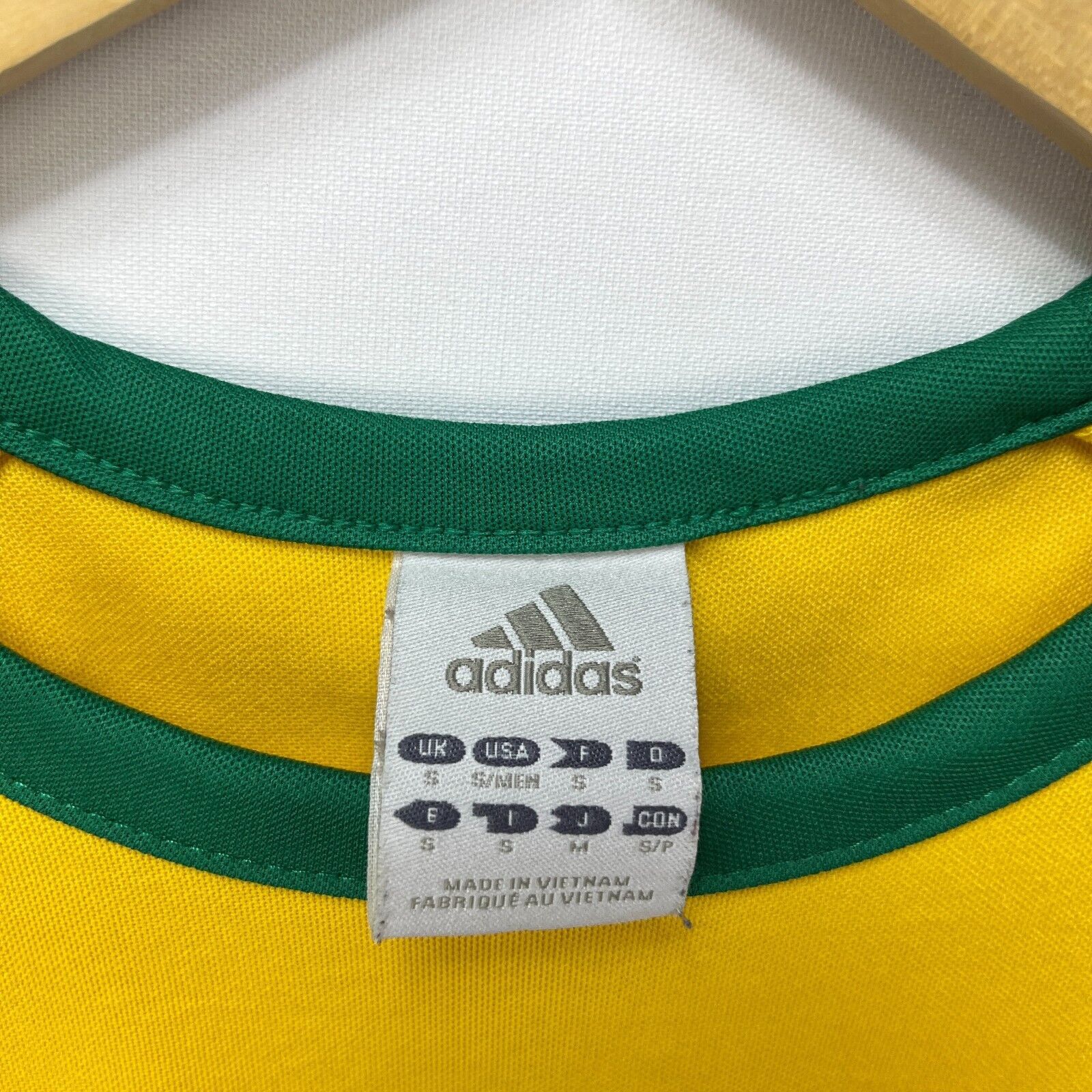 Adidas × Vintage Vintage Y2K Adidas South Africa Football Soccer Jersey Small Size US S / EU 44-46 / 1 - 4 Thumbnail