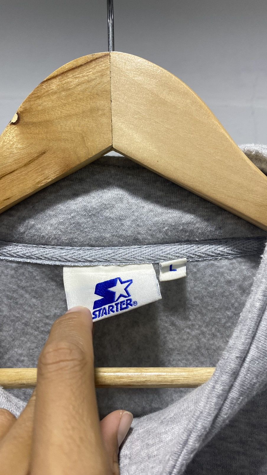 Starter × Vintage Vintage Starter Halfzipper Sweatshirt 80s Size US L / EU 52-54 / 3 - 5 Thumbnail