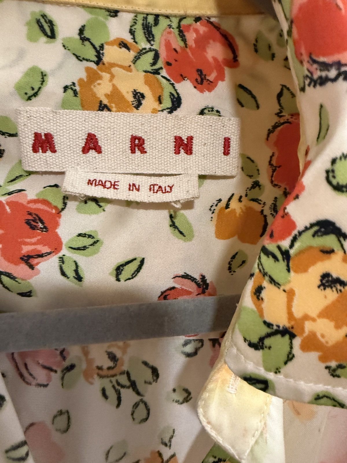 Marni Marni Newer Season Mens Button Down Size US M / EU 48-50 / 2 - 2 Thumbnail