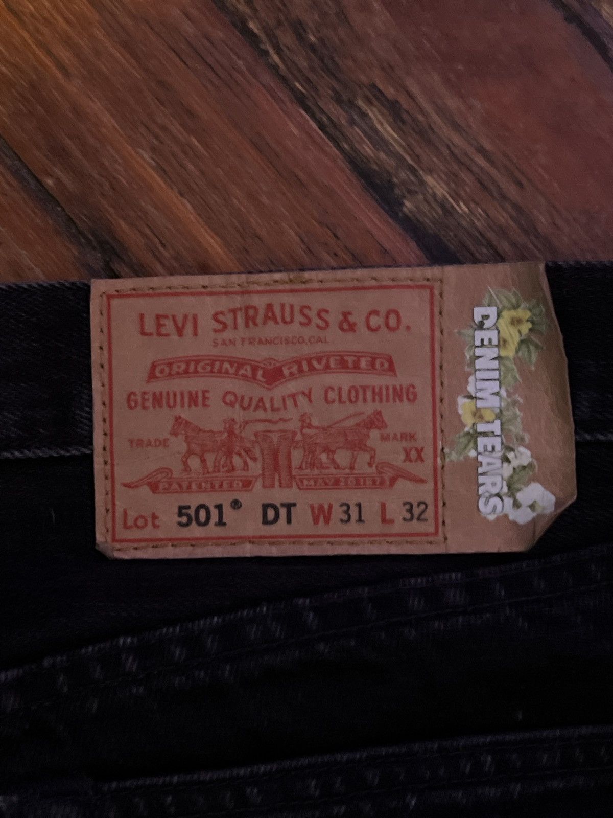 DENIM TEARS Denim tears Levi’s Size US 31 - 3 Thumbnail