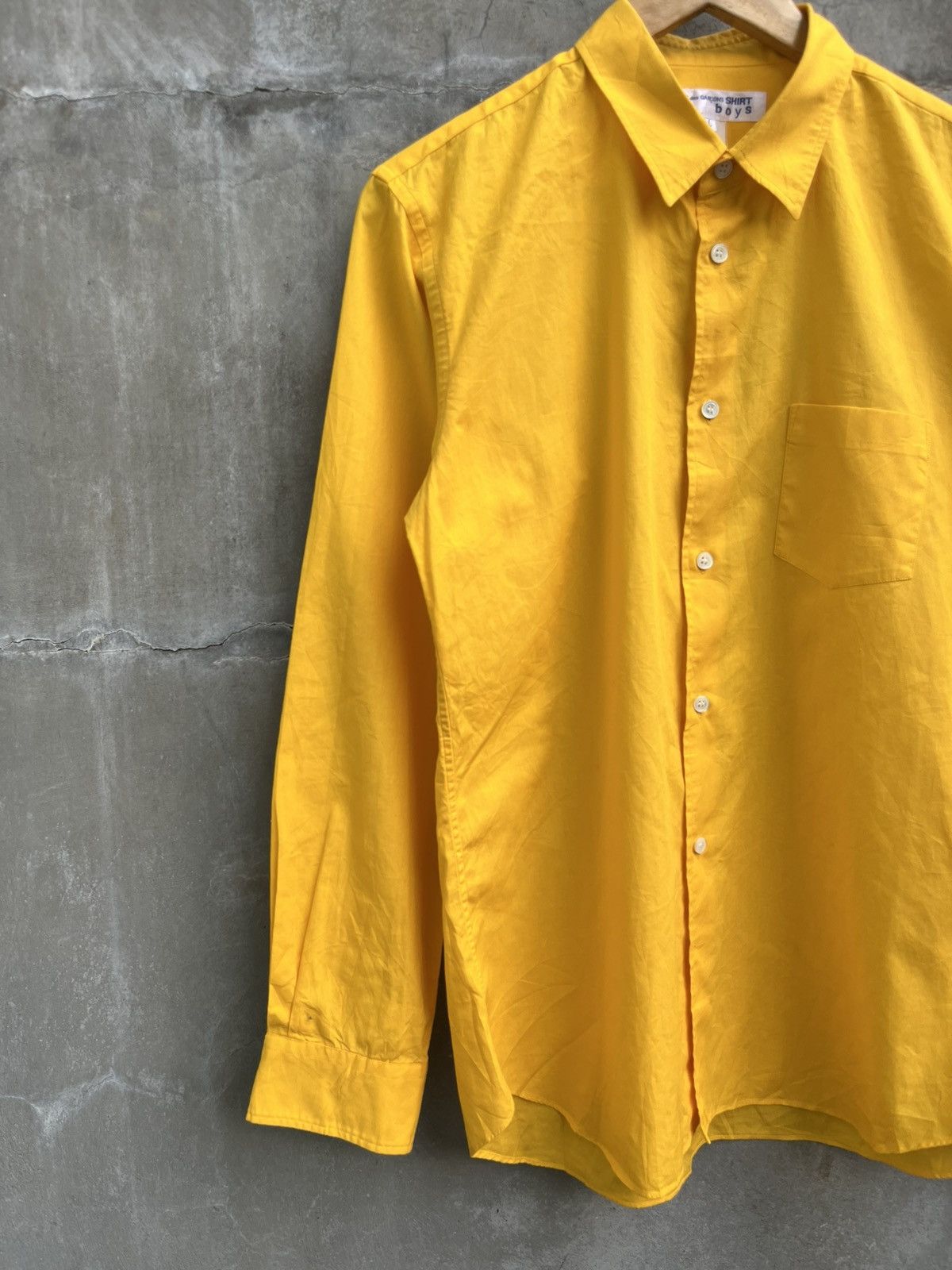 Comme des Garcons SHIRT Back Logo Button Up Shirt Size US L / EU 52-54 / 3 - 3 Thumbnail