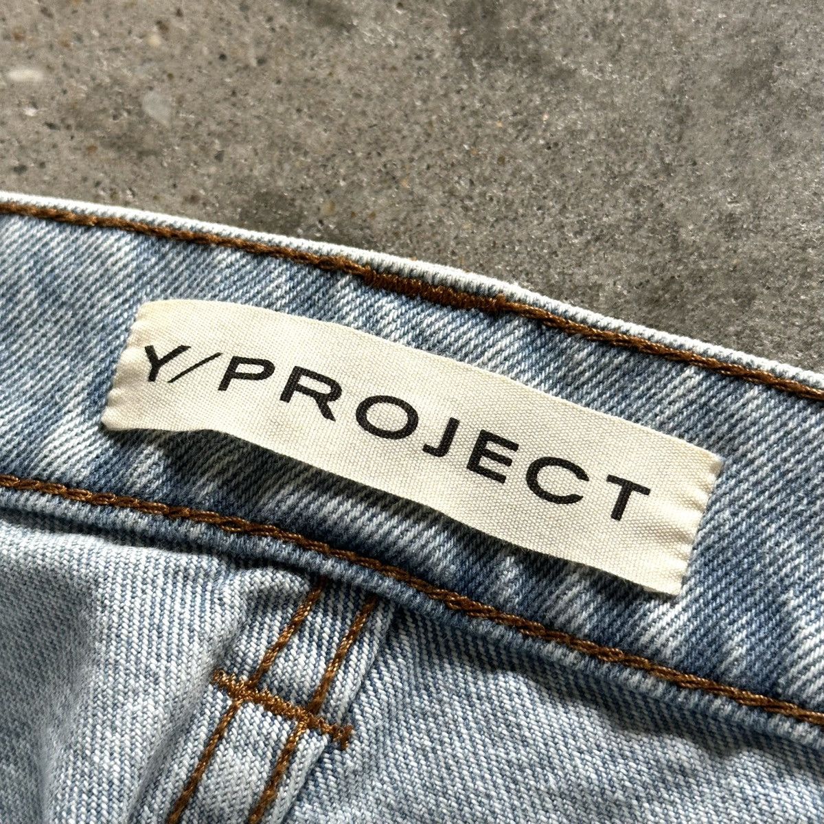 Y/Project Evergreen Straight Leg Denim Size US 34 / EU 50 - 5 Thumbnail