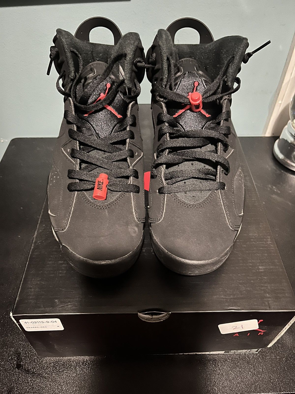 image of Air Jordan 6 ‘Black Infd’ 2019 Shoes, Men's (Size 11)