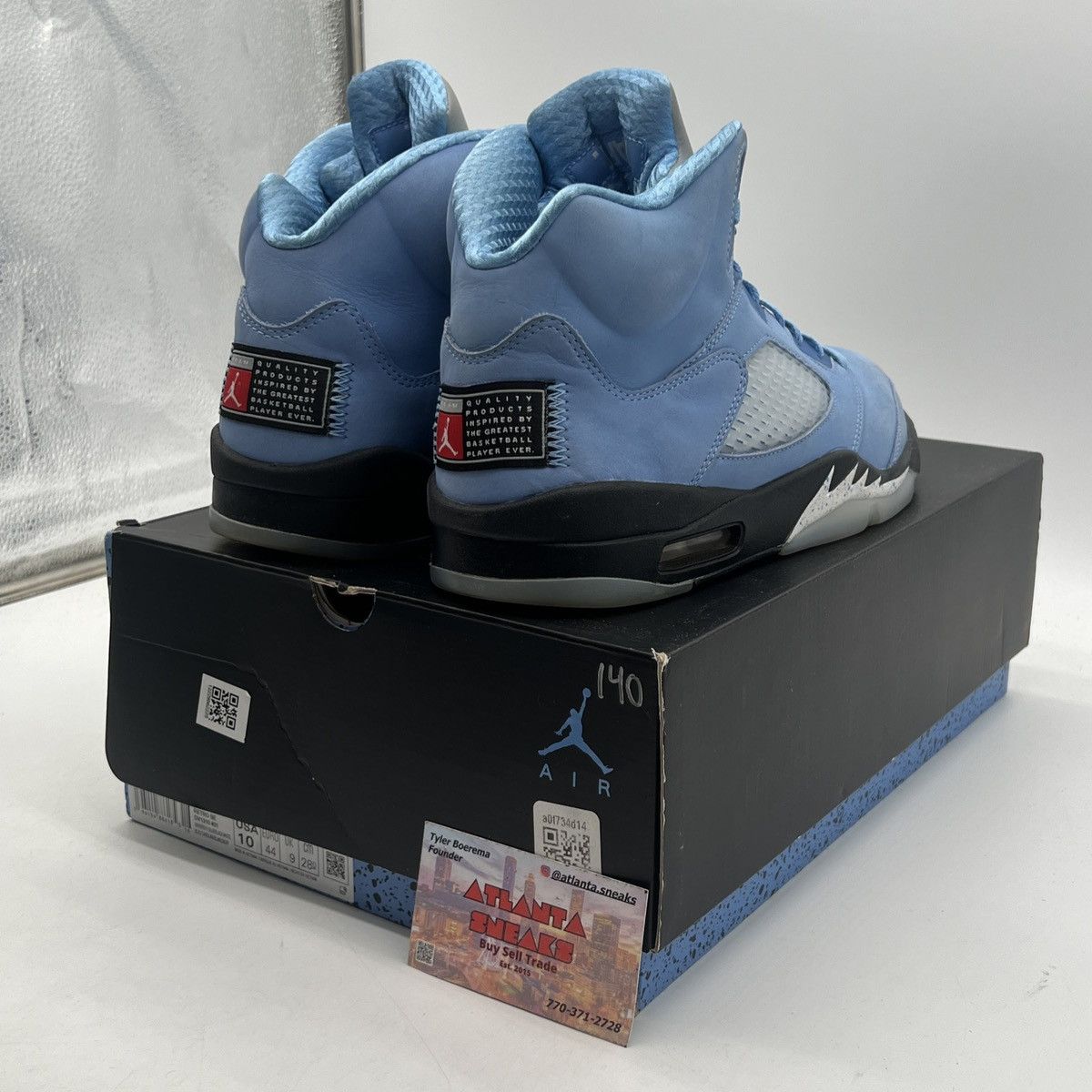 Jordan Brand Air Jordan 5 UNC Size US 10 / EU 43 - 5 Thumbnail