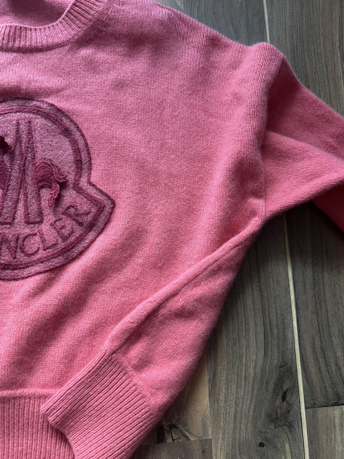 Moncler Moncler Big Logo Maglione Tricot Sweater Size S / US 4 / IT 40 - 8 Thumbnail