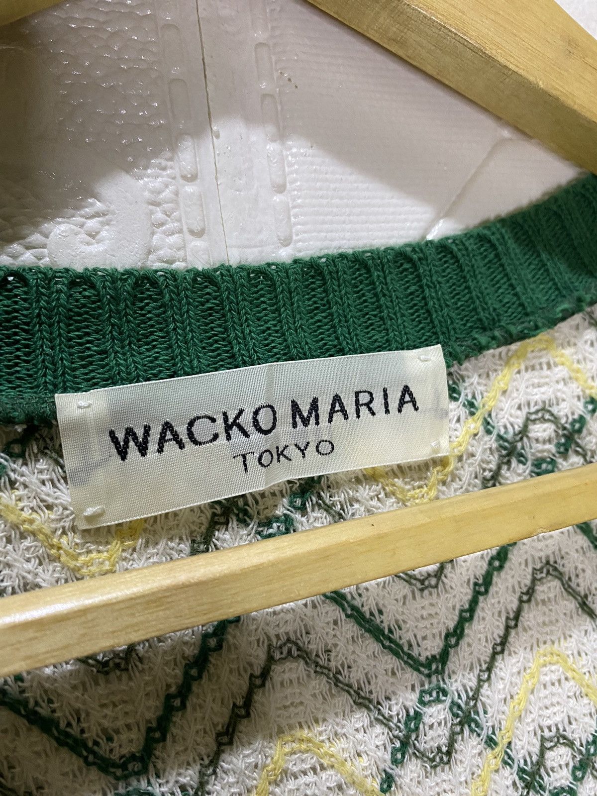 Japanese Brand × Wacko Maria Vintage Wacko Maria Cardigan Size M / US 6-8 / IT 42-44 - 6 Thumbnail
