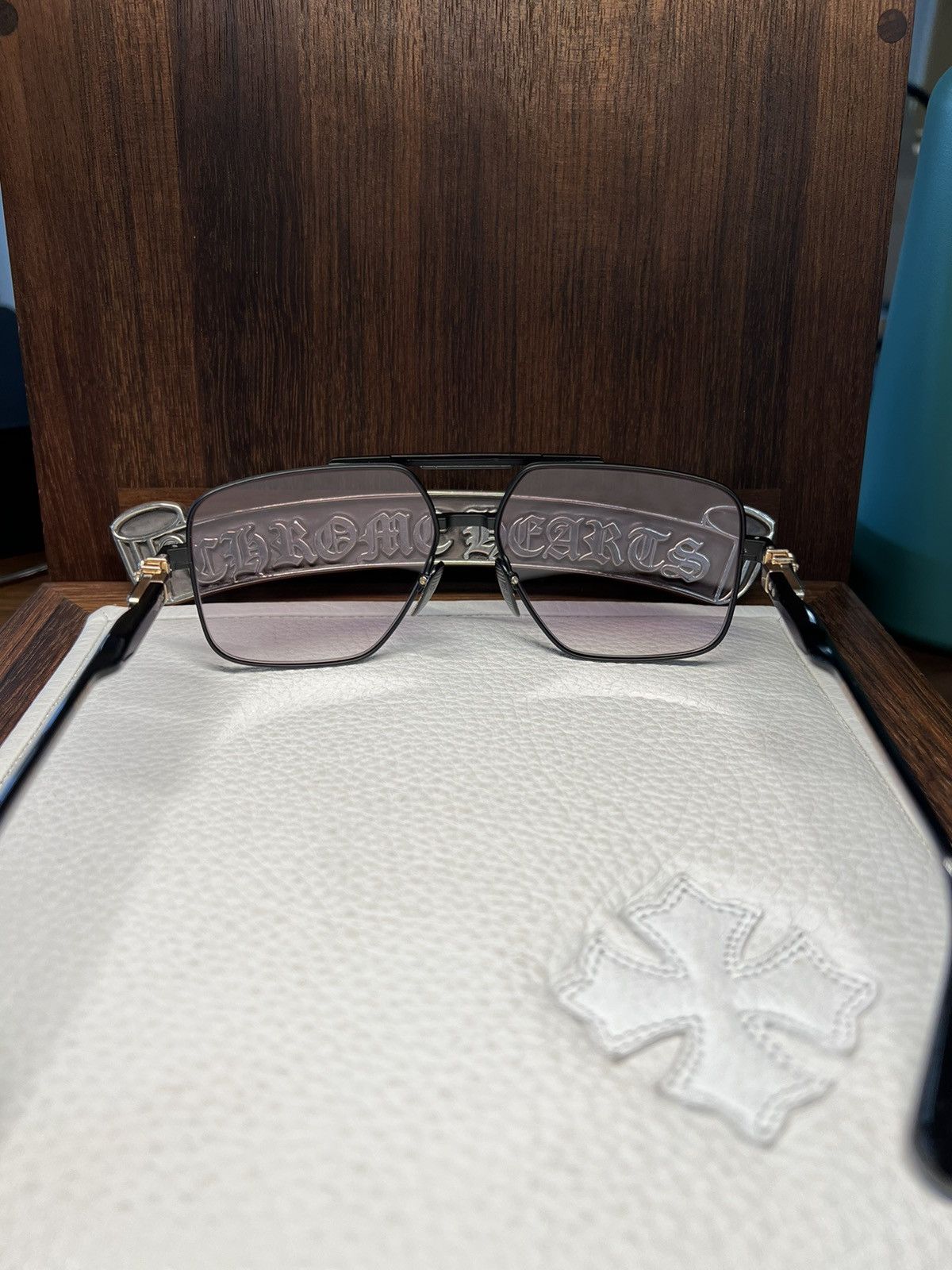 Chrome Hearts Chrome Hearts Nailer Sunglasses Size ONE SIZE - 4 Thumbnail