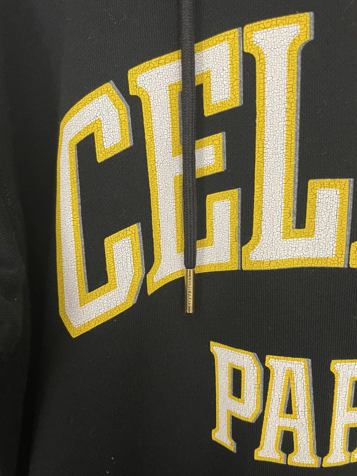 Celine Oversized hoodie in cotton fleece Size US S / EU 44-46 / 1 - 2 Thumbnail