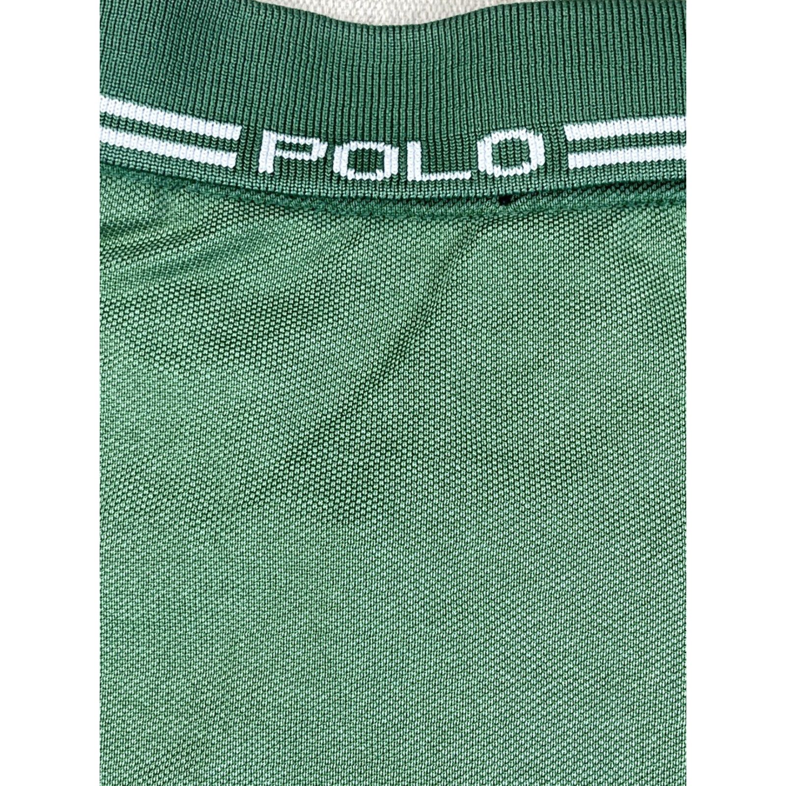 Polo Ralph Lauren VINTAGE Polo Ralph Lauren Big Pony Golf Polo Shirt Mens XL Faded Green Classic Size US XL / EU 56 / 4 - 6 Thumbnail