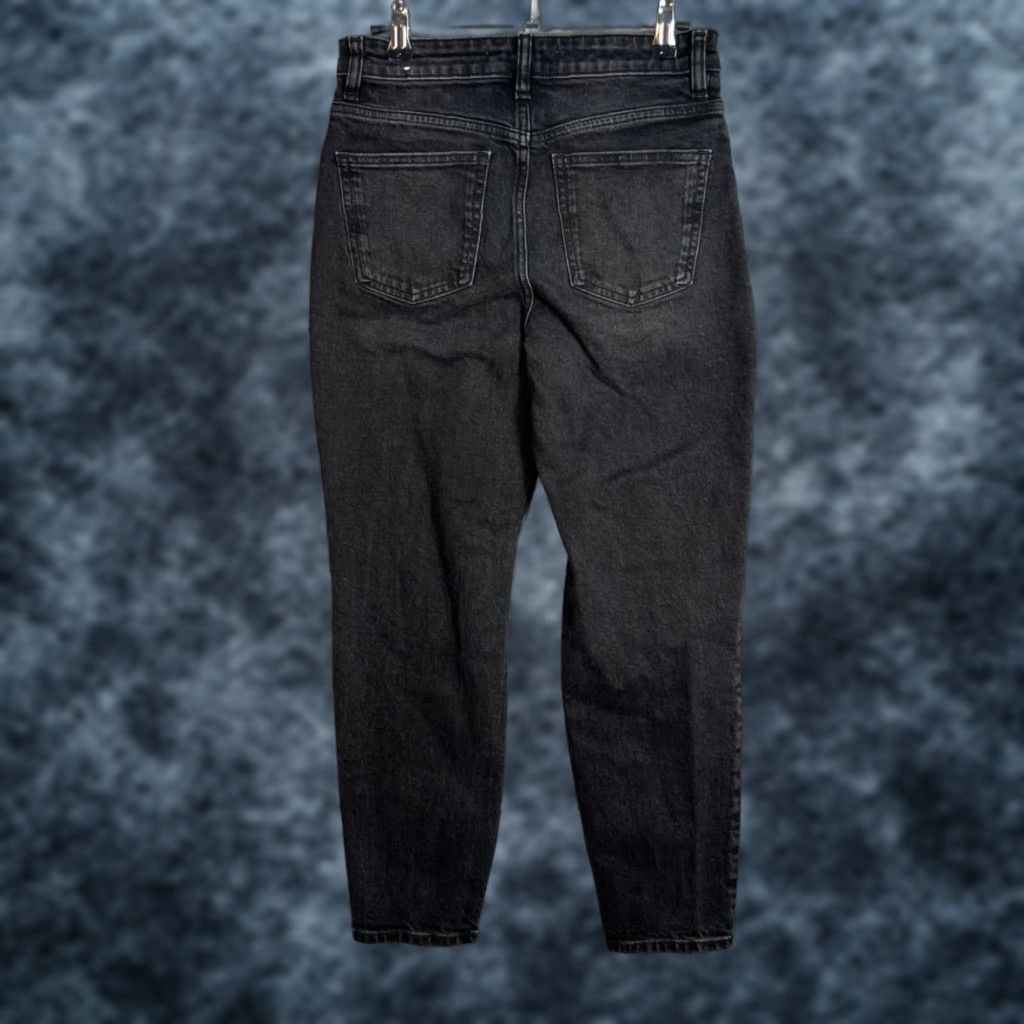Mango Mango Jeans Main Selling Point: High-Waist Black Denim Slim Fit Women's Size 4 5-Pocket Cotton Blend Cotton Inseam 27 in 26 in Size 27" / US 4 / IT 40 - 1 Thumbnail