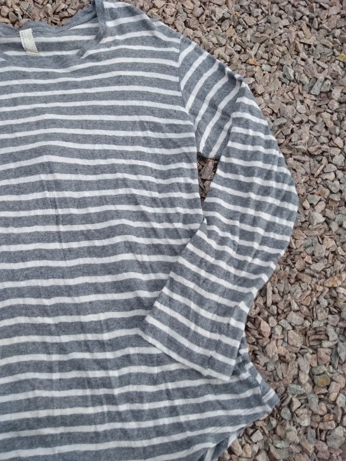 20471120 × Japanese Brand × Sandinista MFG Sandinista Mfg Army Naval Striped Tee Size US L / EU 52-54 / 3 - 4 Thumbnail