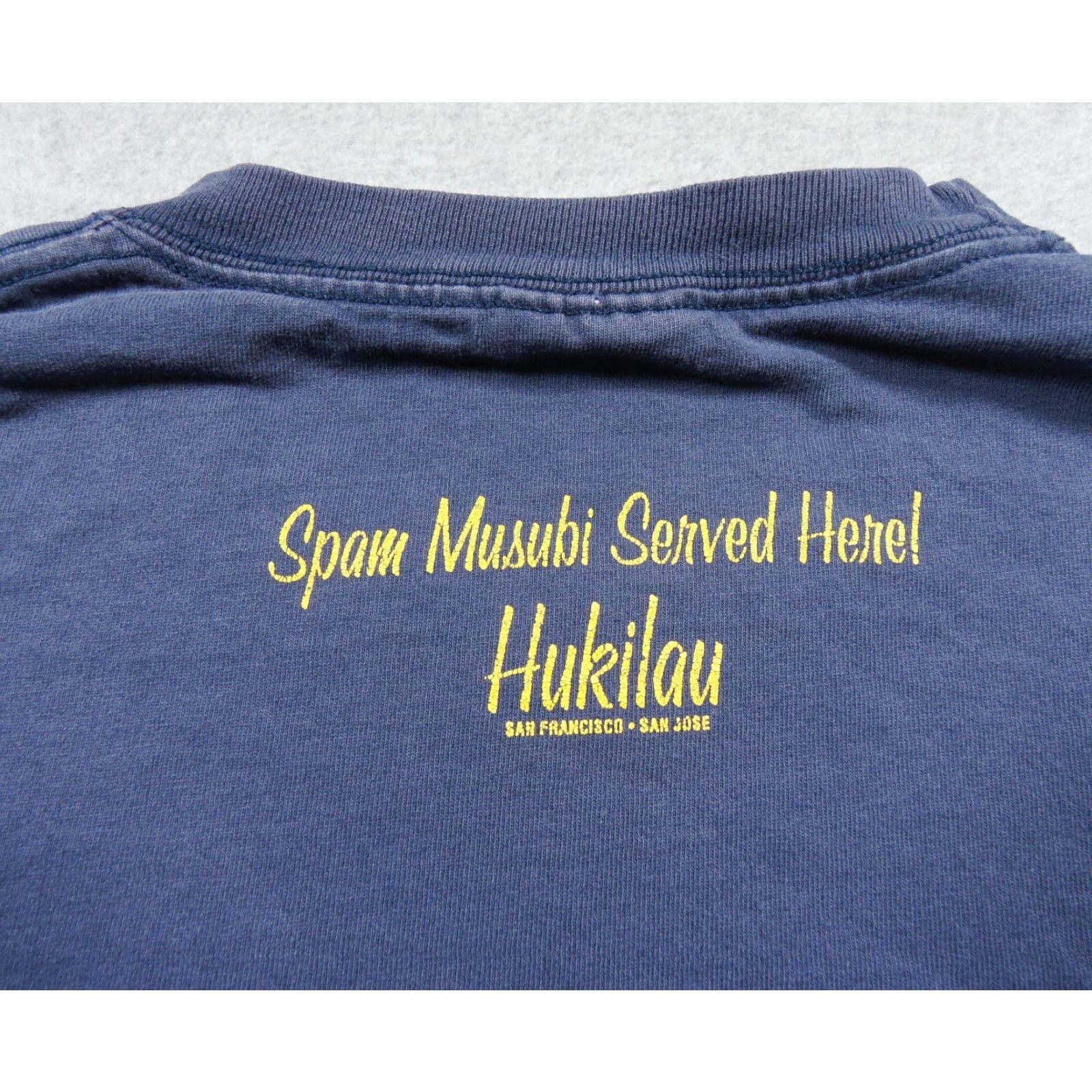 Vintage VINTAGE Spam Man Shirt Mens XL Blue Graphic Tee Hukilau Short Sleeve Port and Company T-Shirt Men XL Blue Logo Size US XL / EU 56 / 4 - 7 Thumbnail