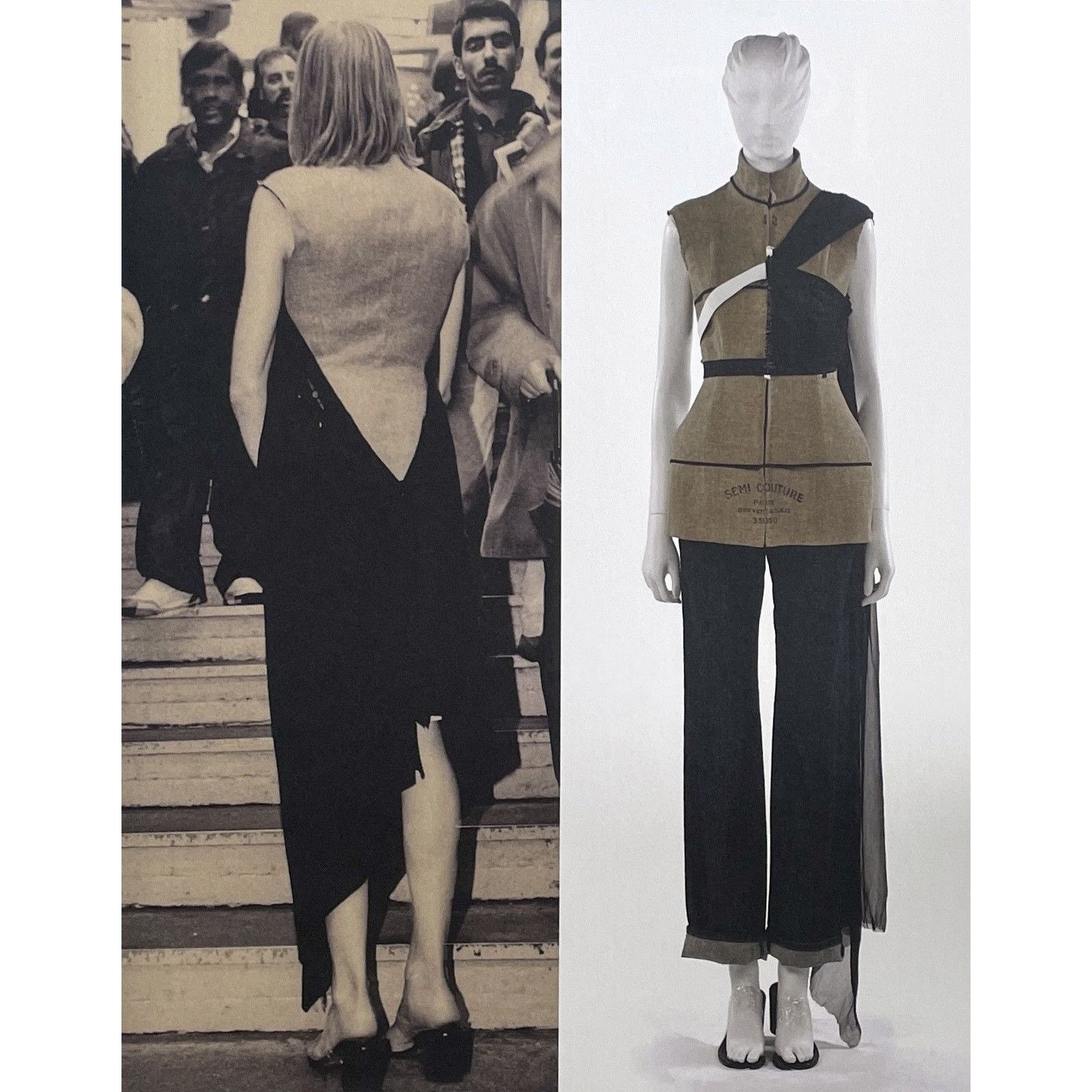 Japanese Brand × Maison Margiela × Vintage Maison Martin Margiela archive photo 9x12 framed poster Size ONE SIZE - 2 Thumbnail