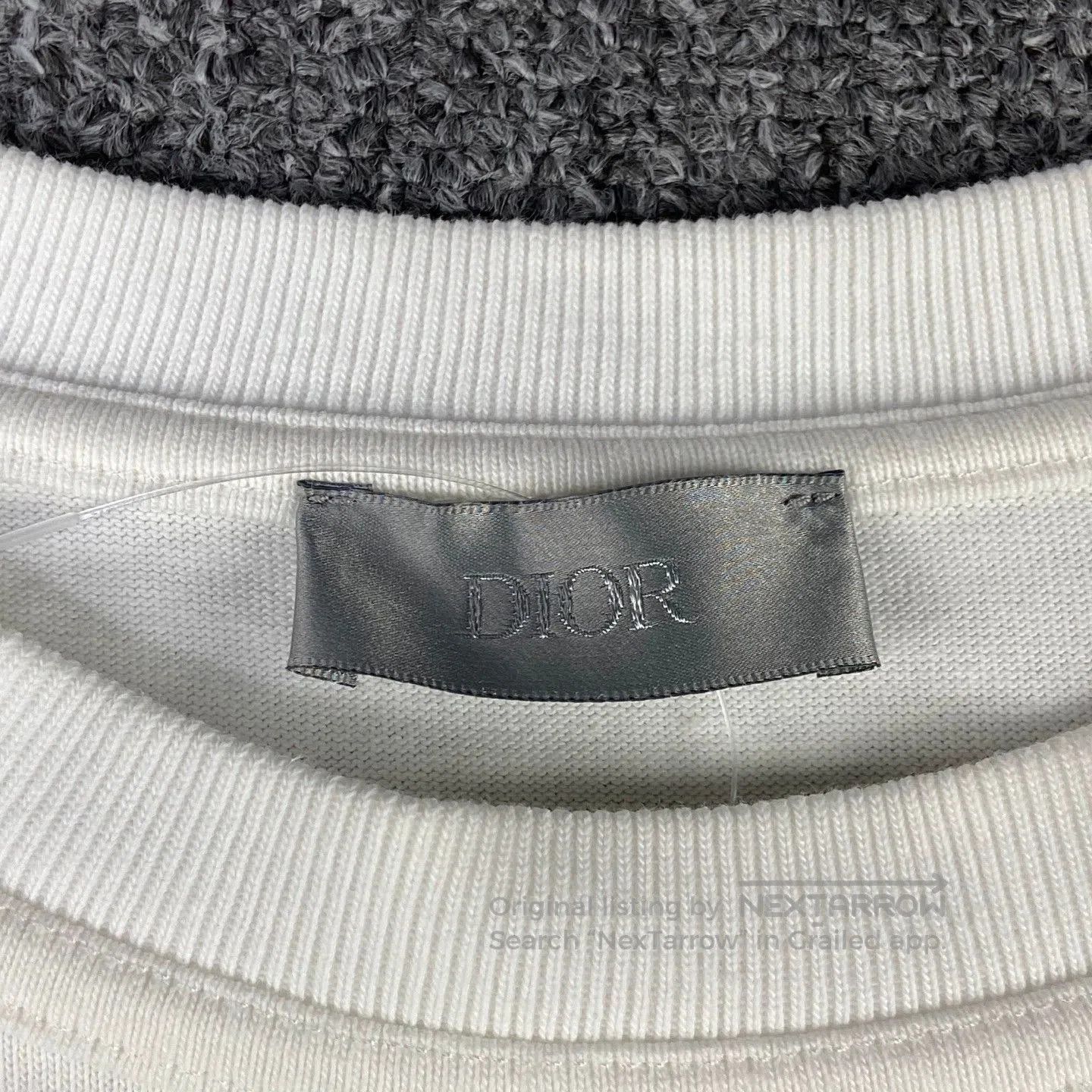 Dior dior white short sleeve shirt with print. Size US L / EU 52-54 / 3 - 4 Thumbnail