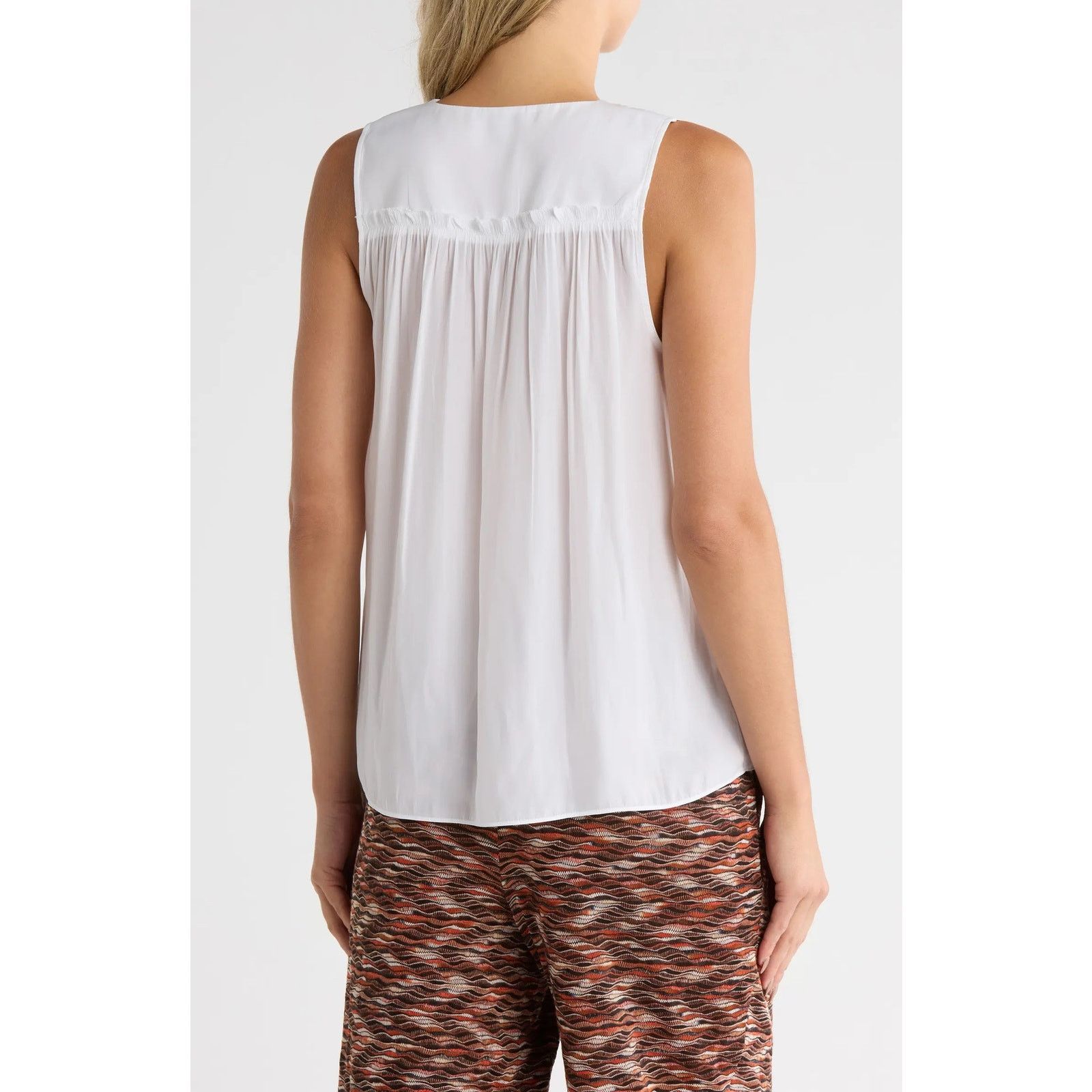Ramy Brook RAMY BROOK Glenn Studded Sleeveless Top Size M / US 6-8 / IT 42-44 - 2 Thumbnail