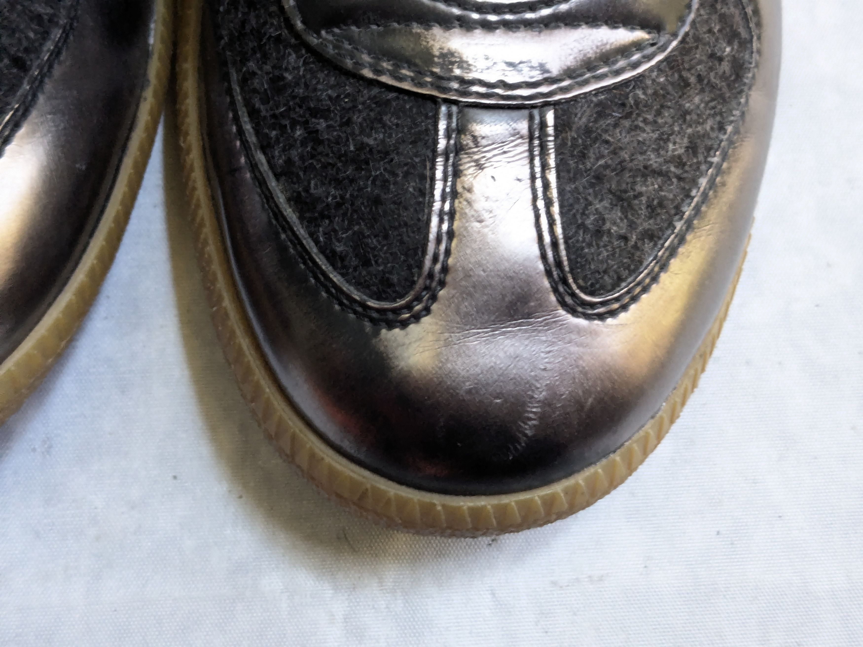 Maison Margiela Maison Margiela Replica GAT Gray Wool 10 43 Low Tops Gum Size US 10 / EU 43 - 7 Thumbnail