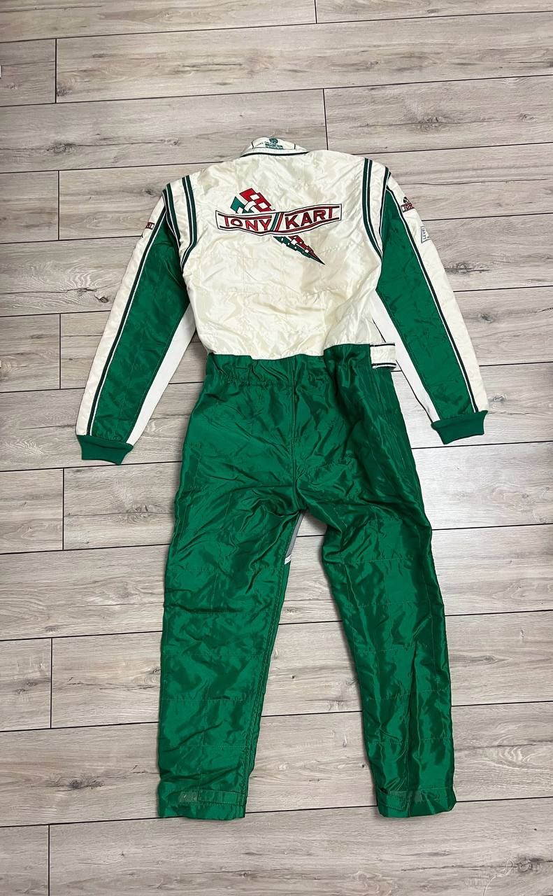 Formula 1 × Vintage Sparco Tony Kart K28 X-light Vintage Racing Suit sz 58 Size 46L - 4 Thumbnail