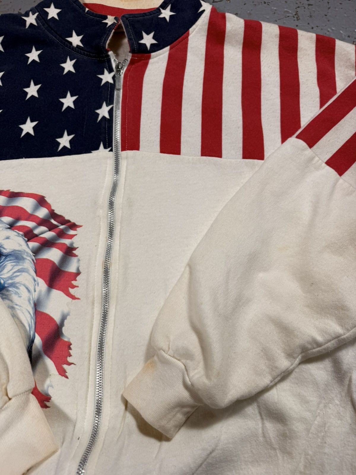 Other Insane Usa America Wagle Zipup Sweater Size US XL / EU 56 / 4 - 5 Thumbnail