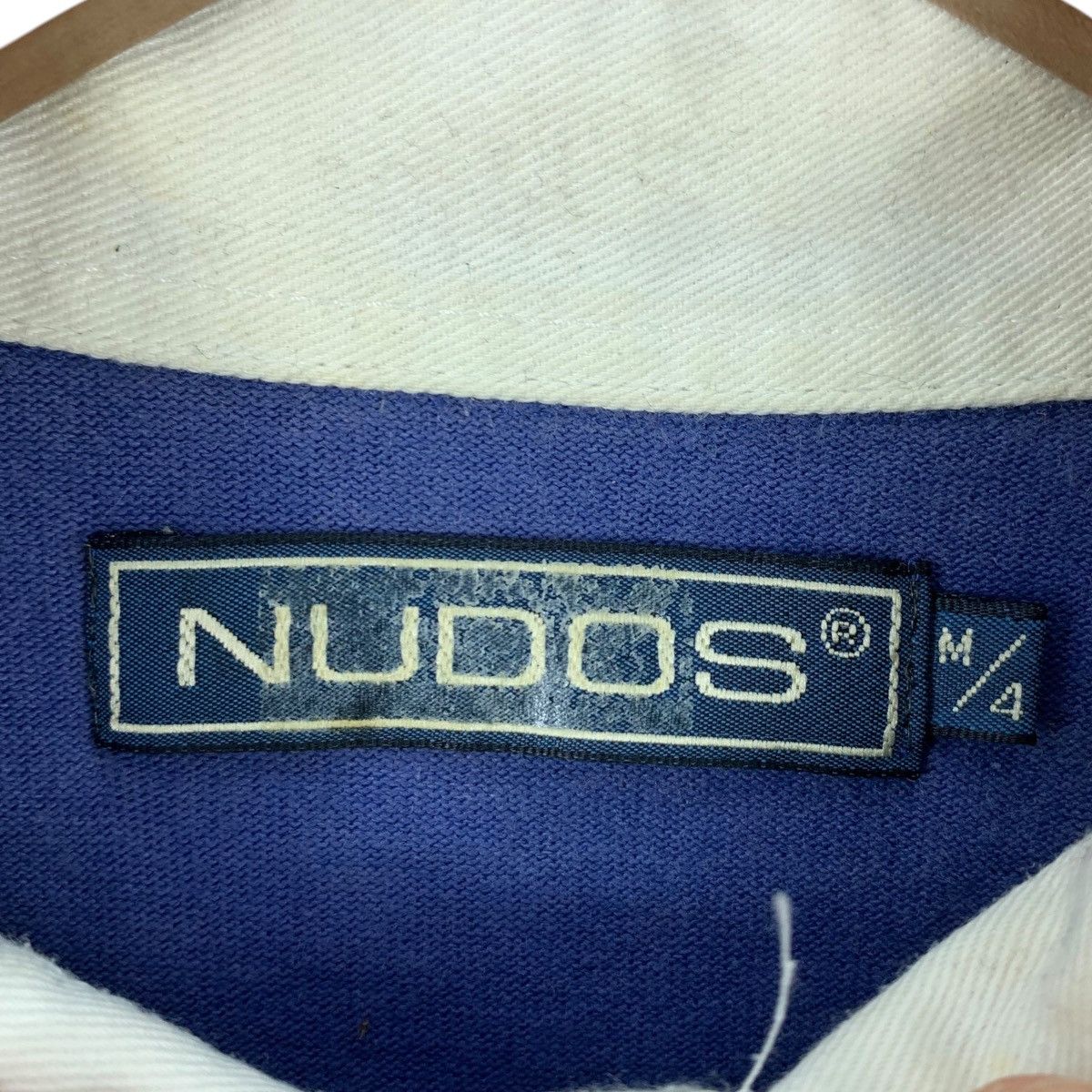 Vintage Vintage NUDOS ITALIA RUGBY Number 4 Jersey Polo Tee Shirt Size US M / EU 48-50 / 2 - 6 Thumbnail