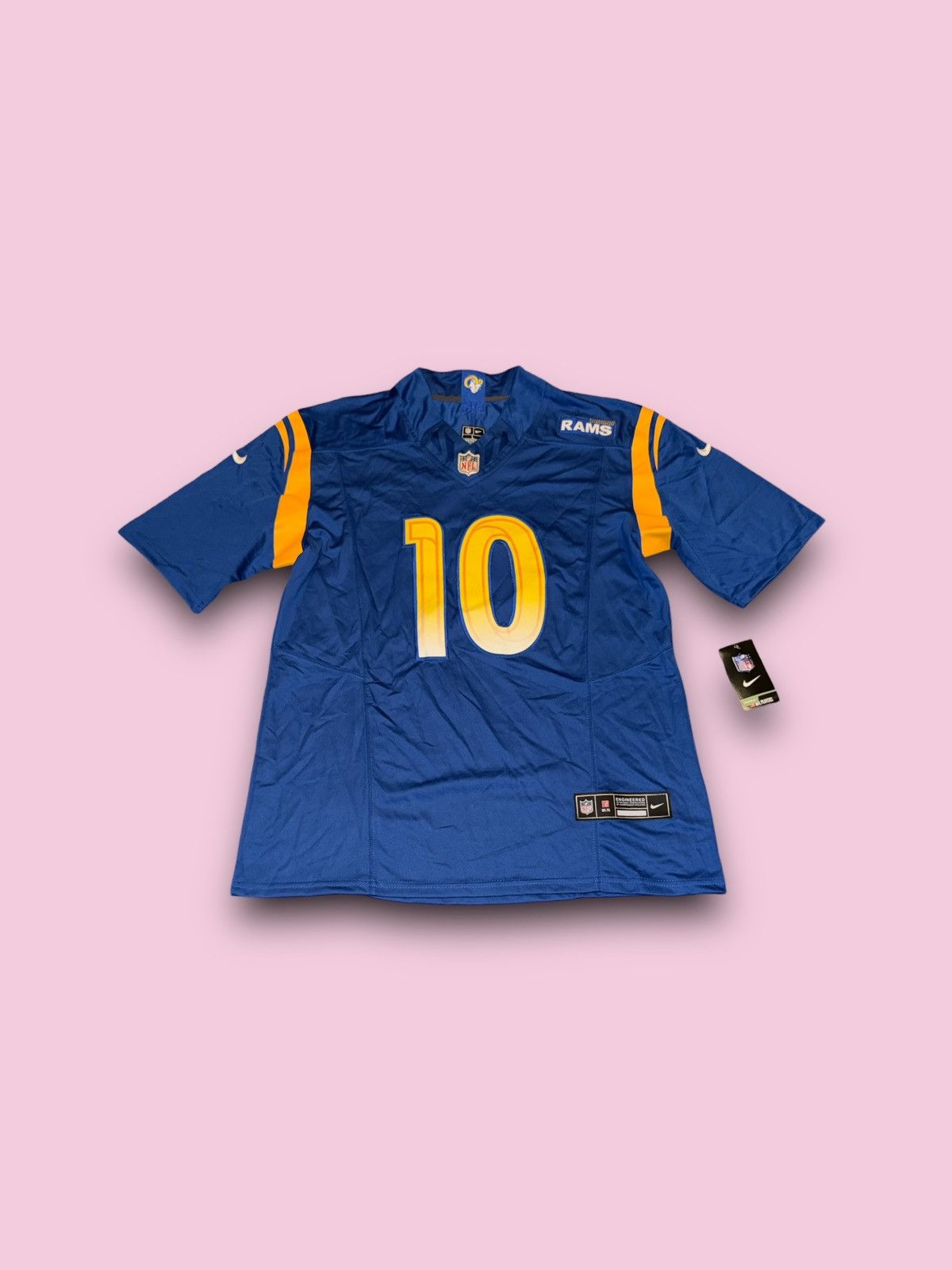 Nike LA Rams Cooper Kupp NFL engineered jersey mens large Size US L / EU 52-54 / 3 - 1 Thumbnail