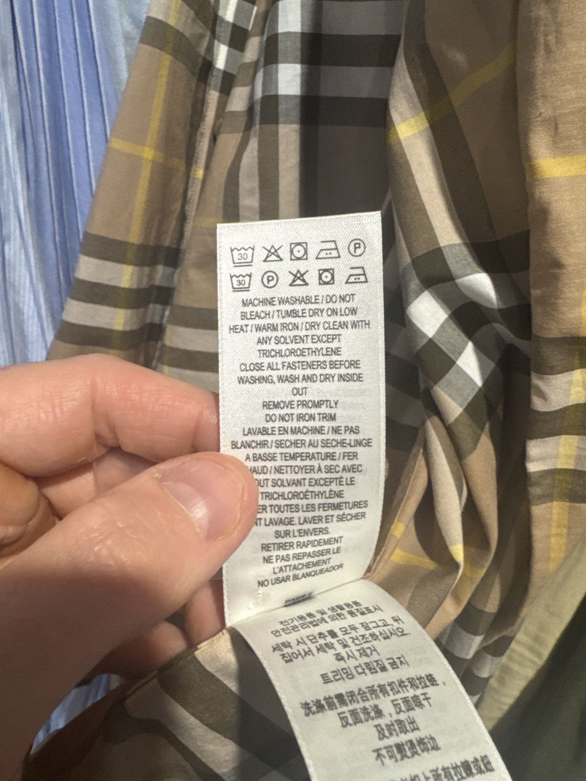 Burberry Burberry long sleeve shirt Size US M / EU 48-50 / 2 - 7 Thumbnail