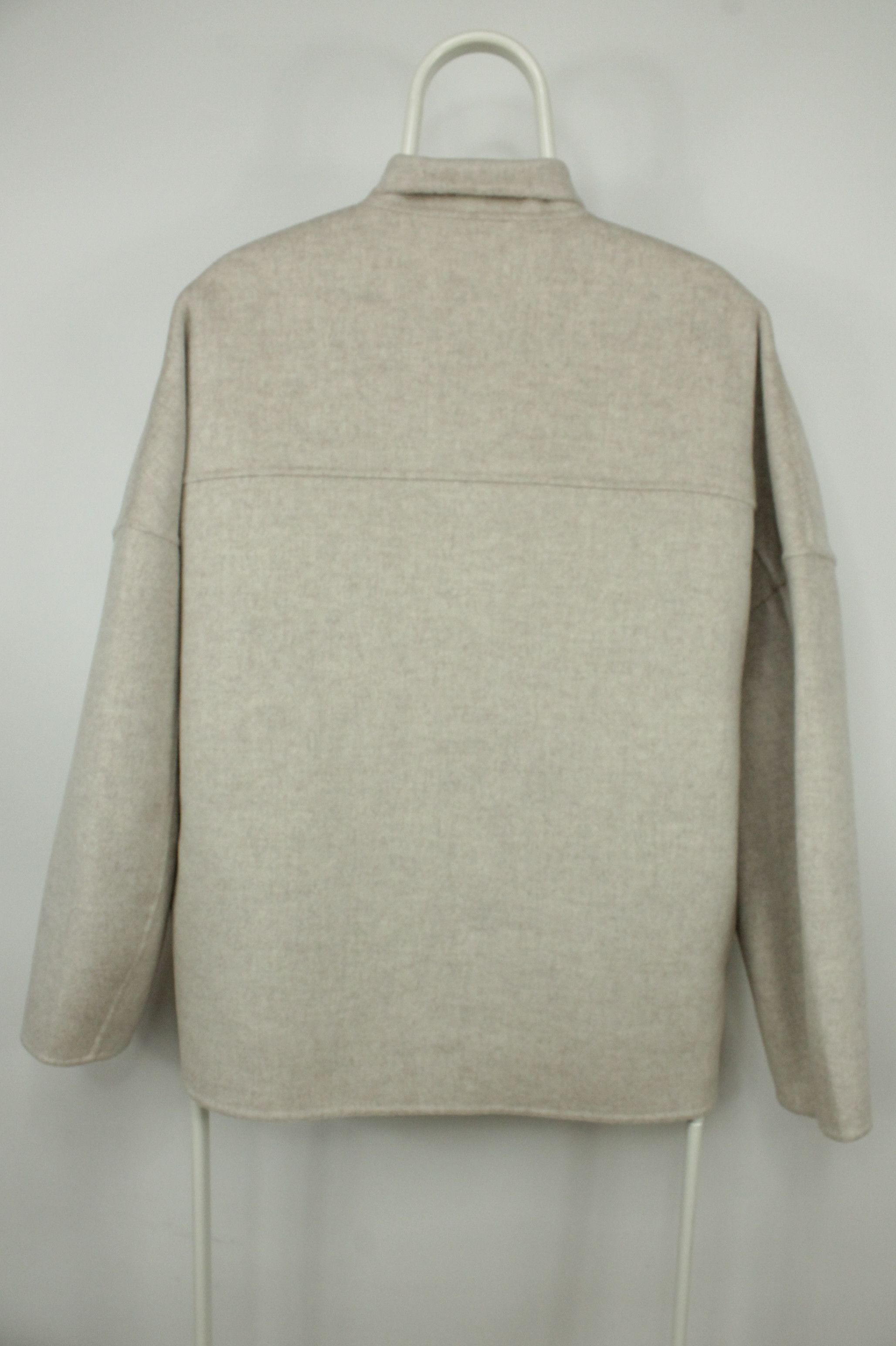 Hartford Hartford Vicco Wool Relaxed Fit Jacket Coat Natural Size L / US 10 / IT 46 - 12 Thumbnail