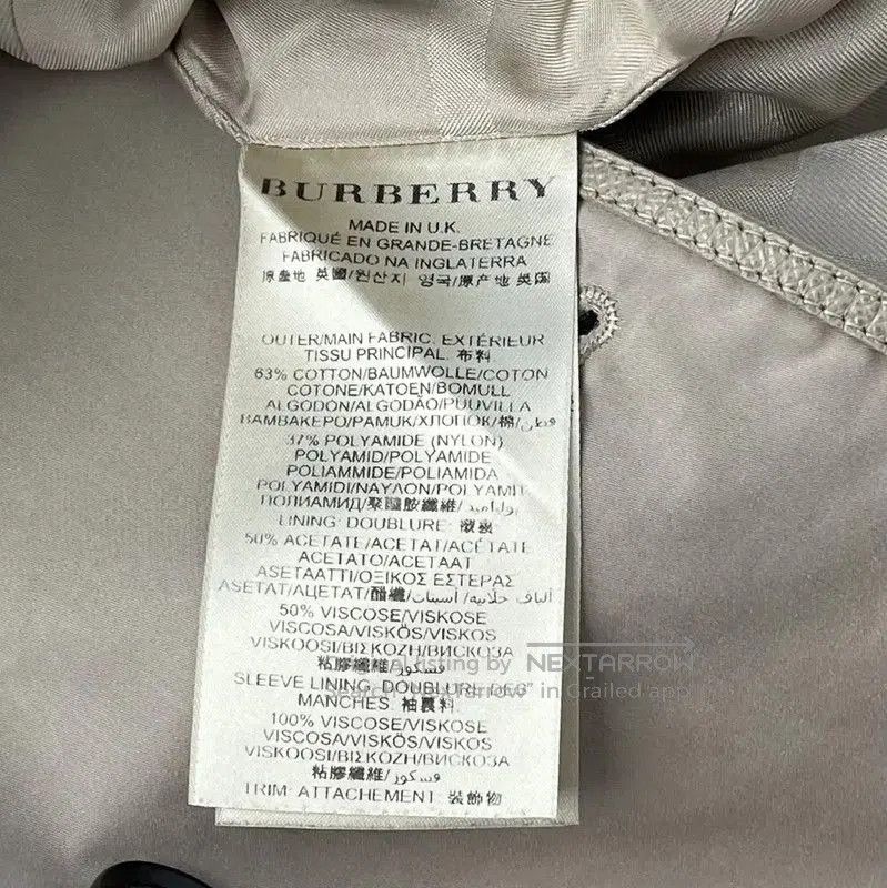 Burberry Burberry Khaki Women's Trench Coat Size XS. Size XS / US 0-2 / IT 36-38 - 8 Thumbnail
