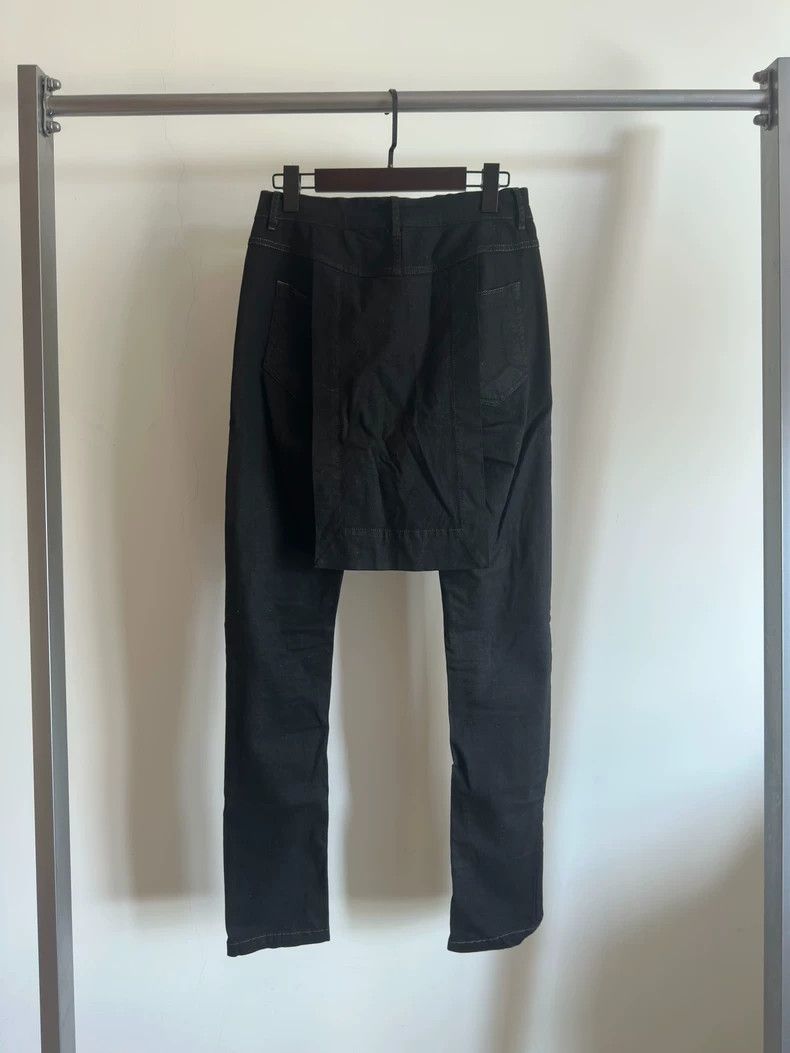 Rick Owens Rick Owens size s Jacket Culottes Waxed and Washed Denim Pa Size US 28 / EU 44 - 2 Thumbnail