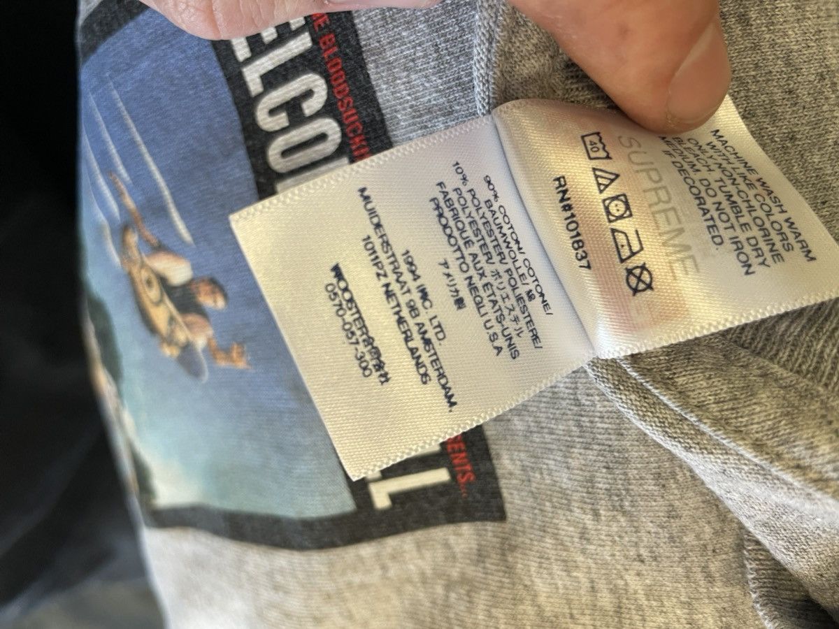 Supreme × Toy Machine Supreme X Toy Machine Tee Size US M / EU 48-50 / 2 - 5 Thumbnail