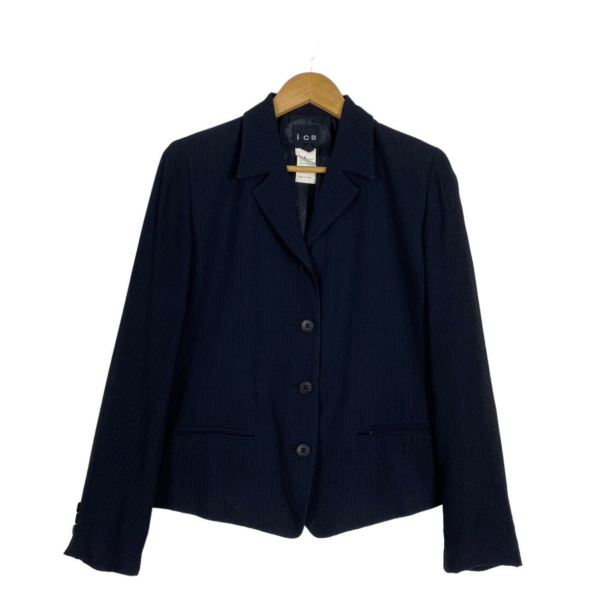 Japanese Brand I C B Made In Japan Button Coat Women Size US S / EU 44-46 / 1 - 1 Thumbnail
