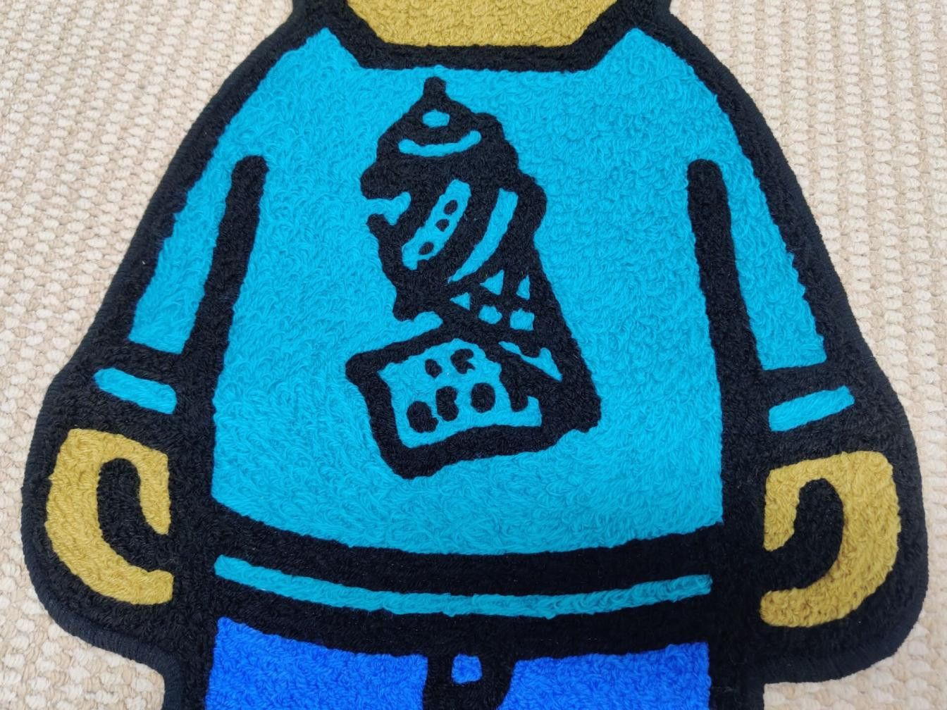 Other Pharrell Williams Ice Cream BBC Wool Thread Carpet Blue Size ONE SIZE - 3 Thumbnail