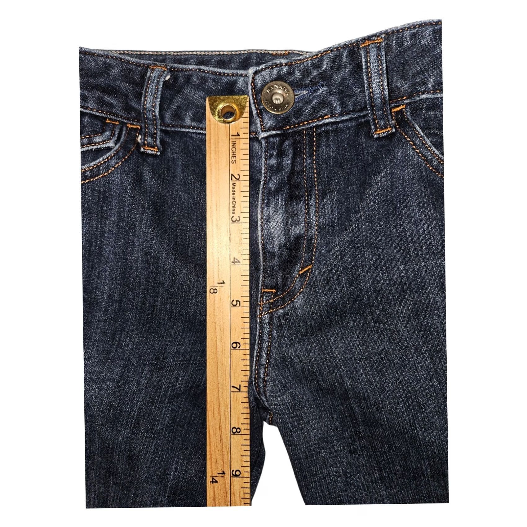Banana Republic Banana Republic Jeans Women's 27 Boot Cut Blue Stretch Denim Regular 31 Inseam Preppy City Size 27" / US 4 / IT 40 - 6 Thumbnail